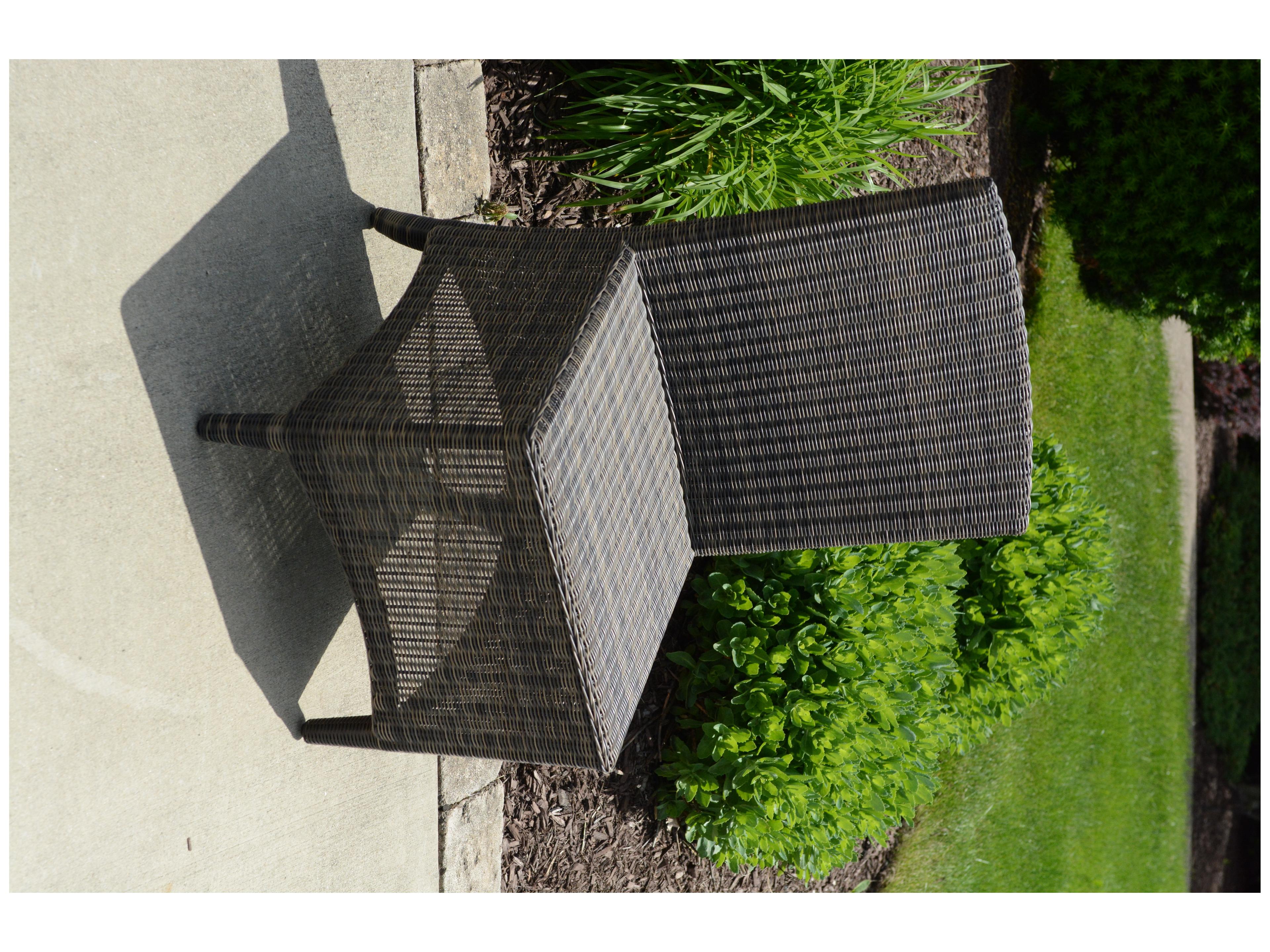 Three Birds Casual Bella Wicker Patio Dining Side Chair