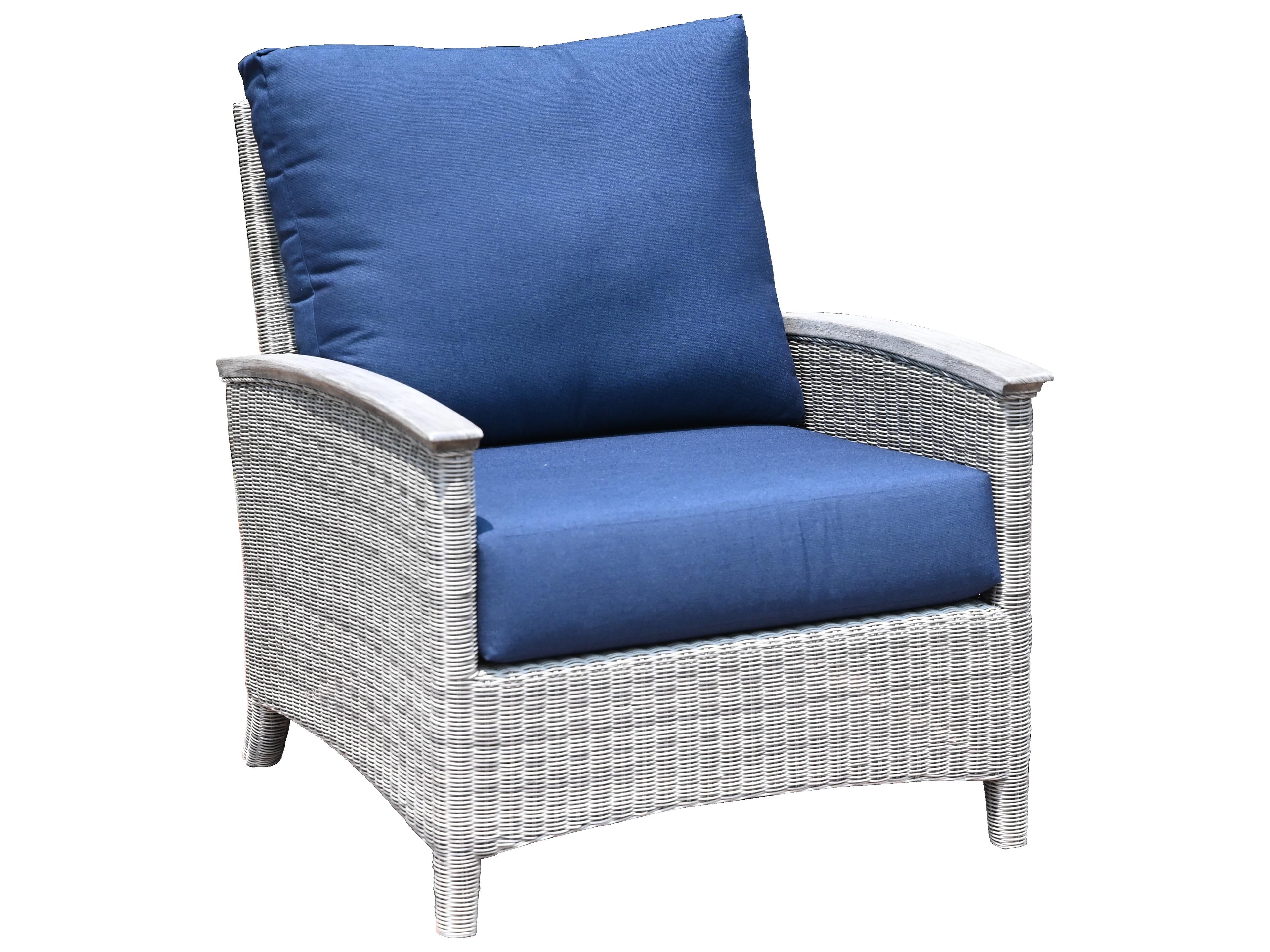 Three Birds Casual Bella Deep Seating Wicker Armchair