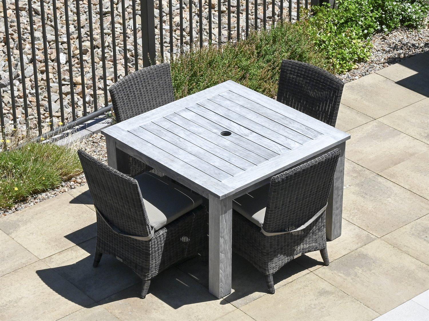 Three Birds Casual Bella Cushion Wicker Patio Dining Set