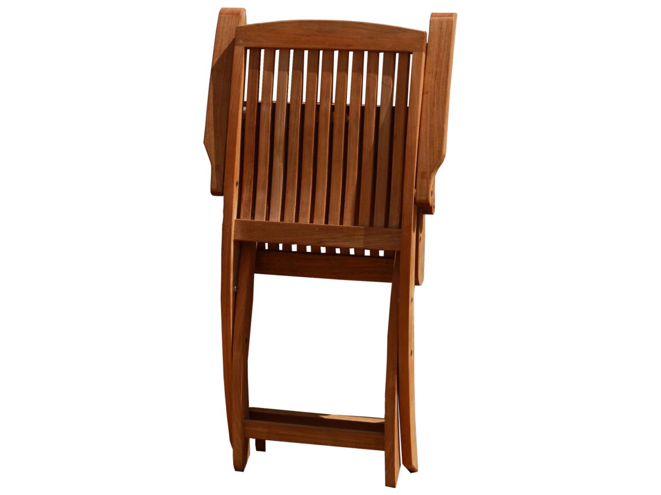 Three Birds Casual Braxton Teak Folding Armchair
