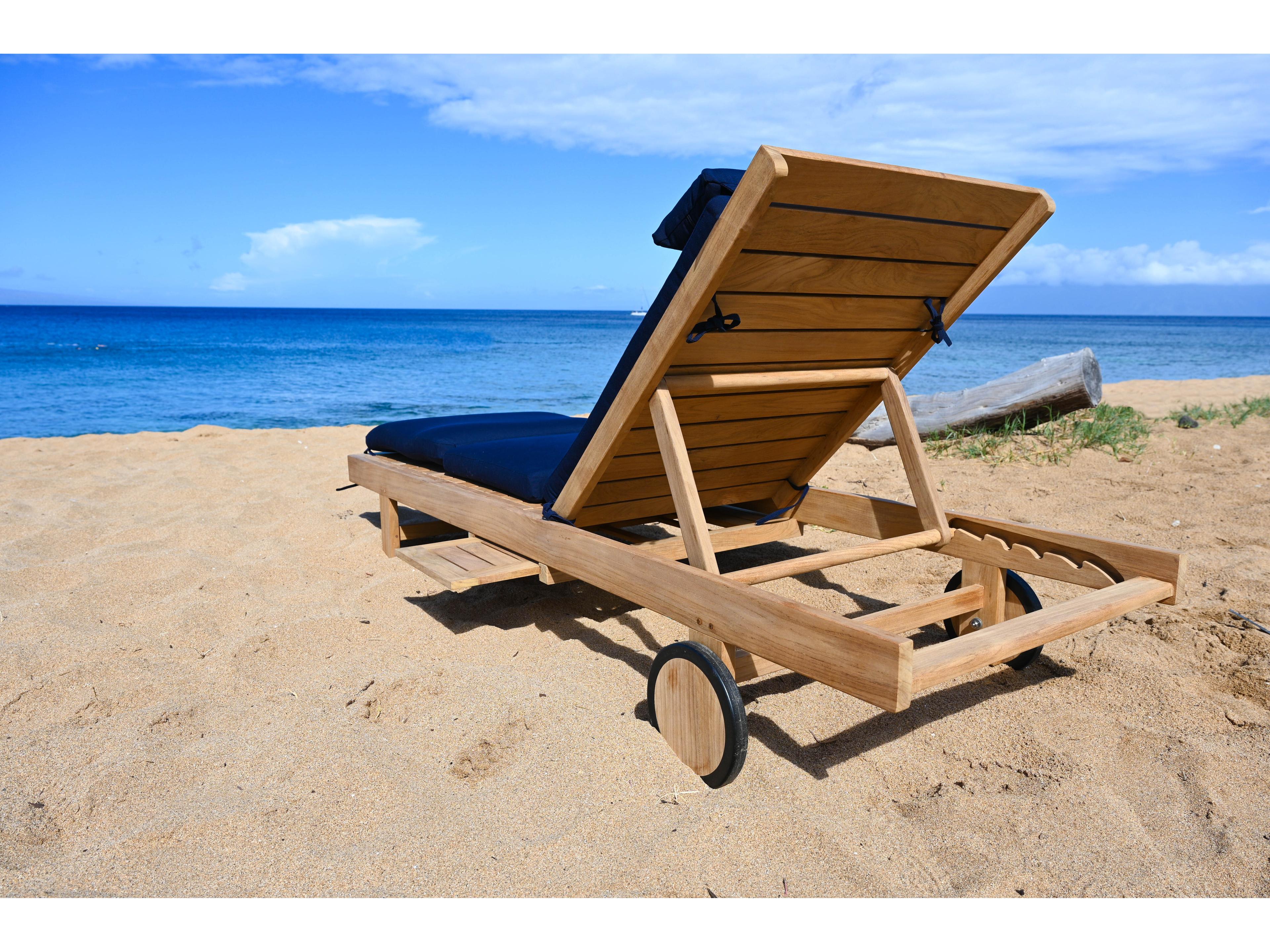 Three Birds Casual Teak Quincy Lounger