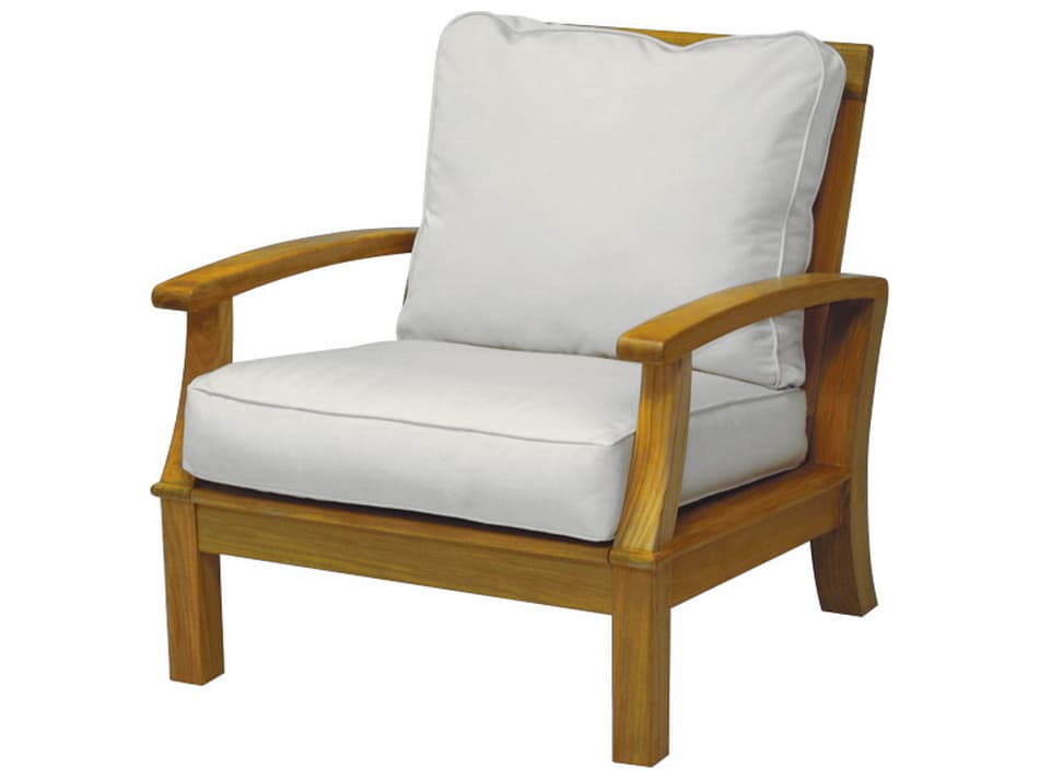 Three Birds Casual Monterey Teak Deep Seating Armchair