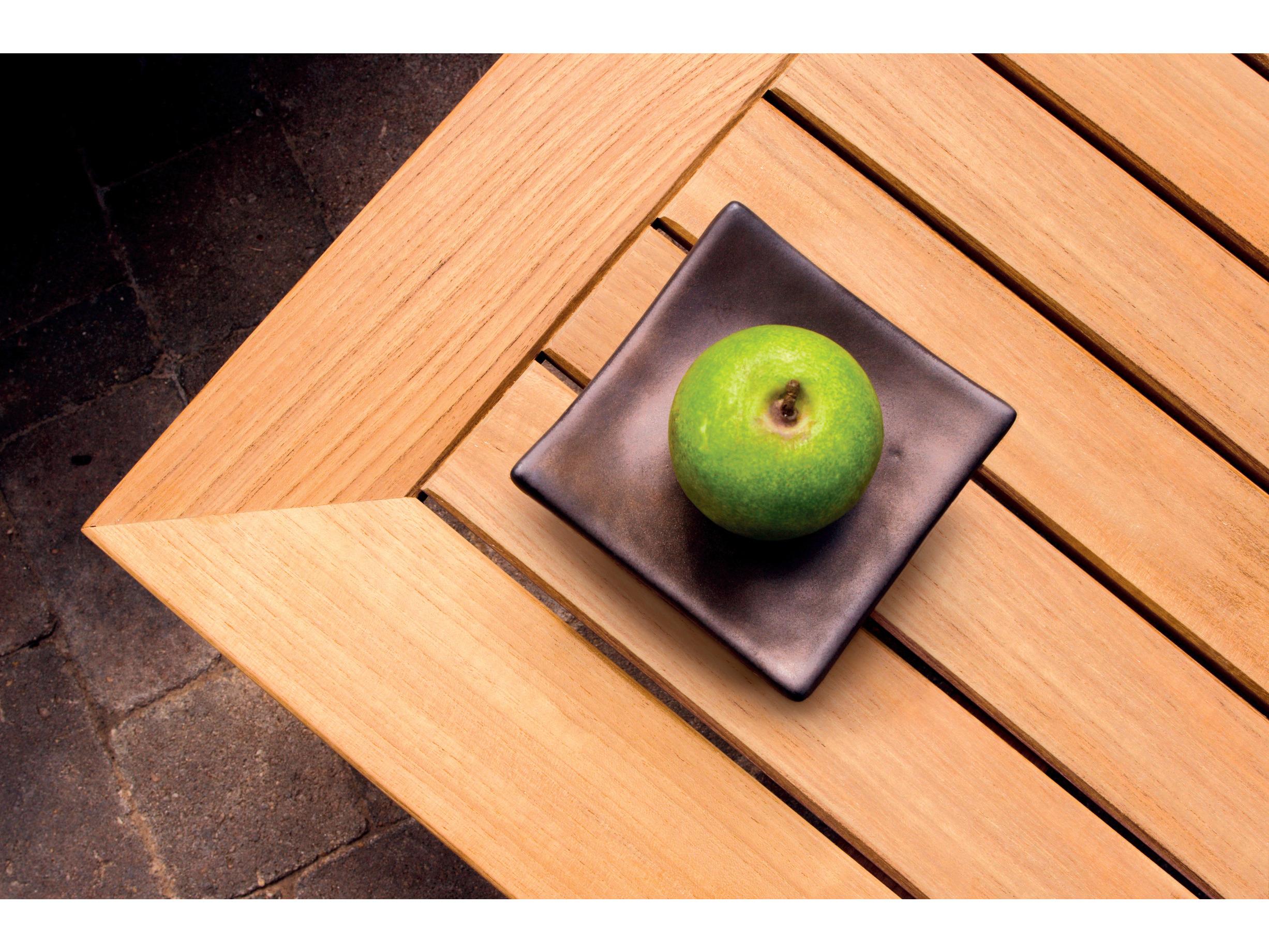 Three Birds Casual Newport Teak Rectangular Patio Coffee Table