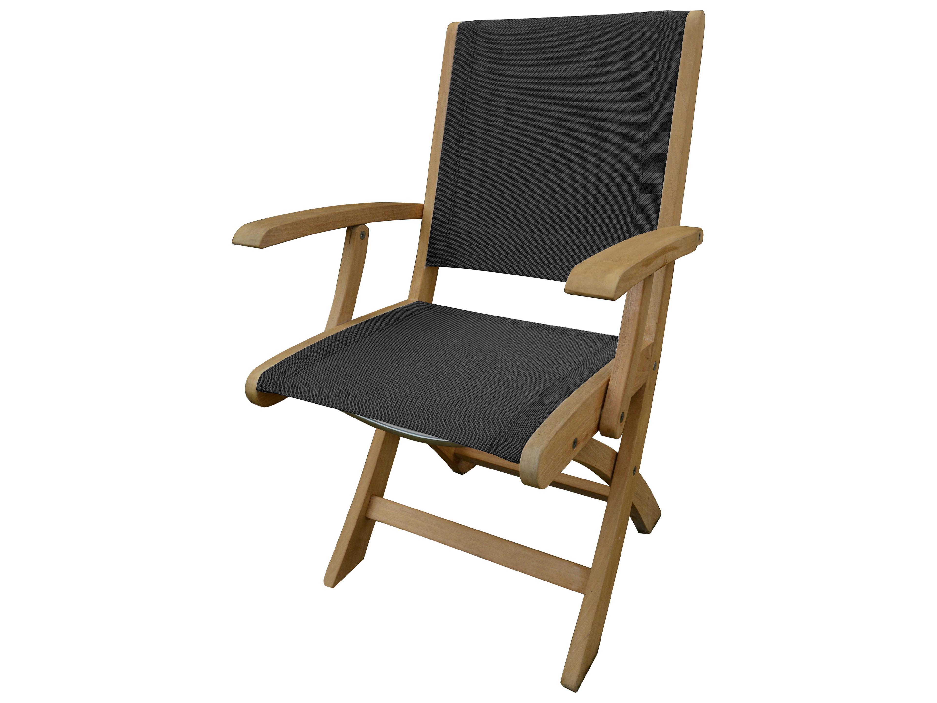 Three Birds Casual Riviera Teak Folding Armchair