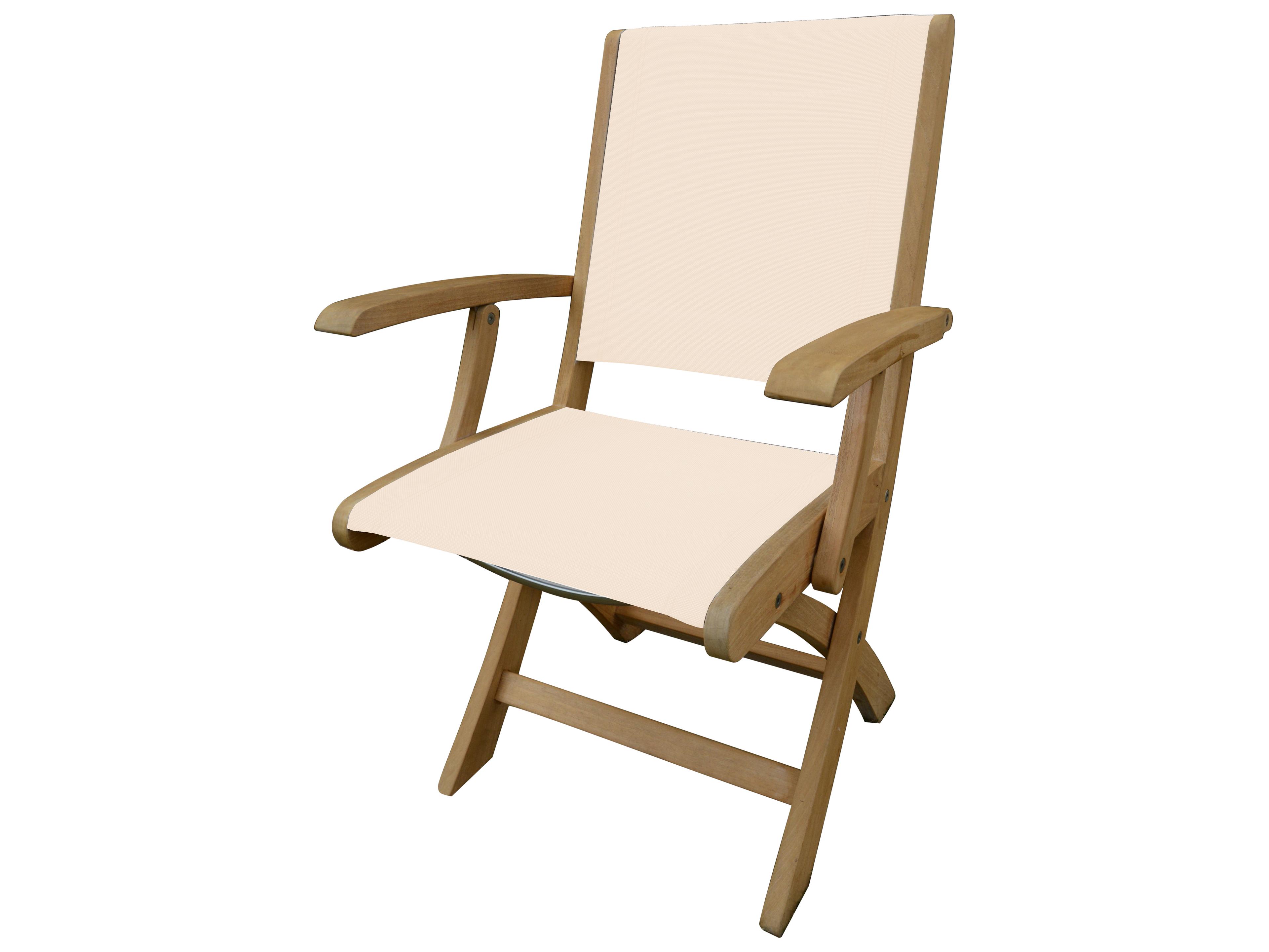 Three Birds Casual Riviera Teak Folding Armchair