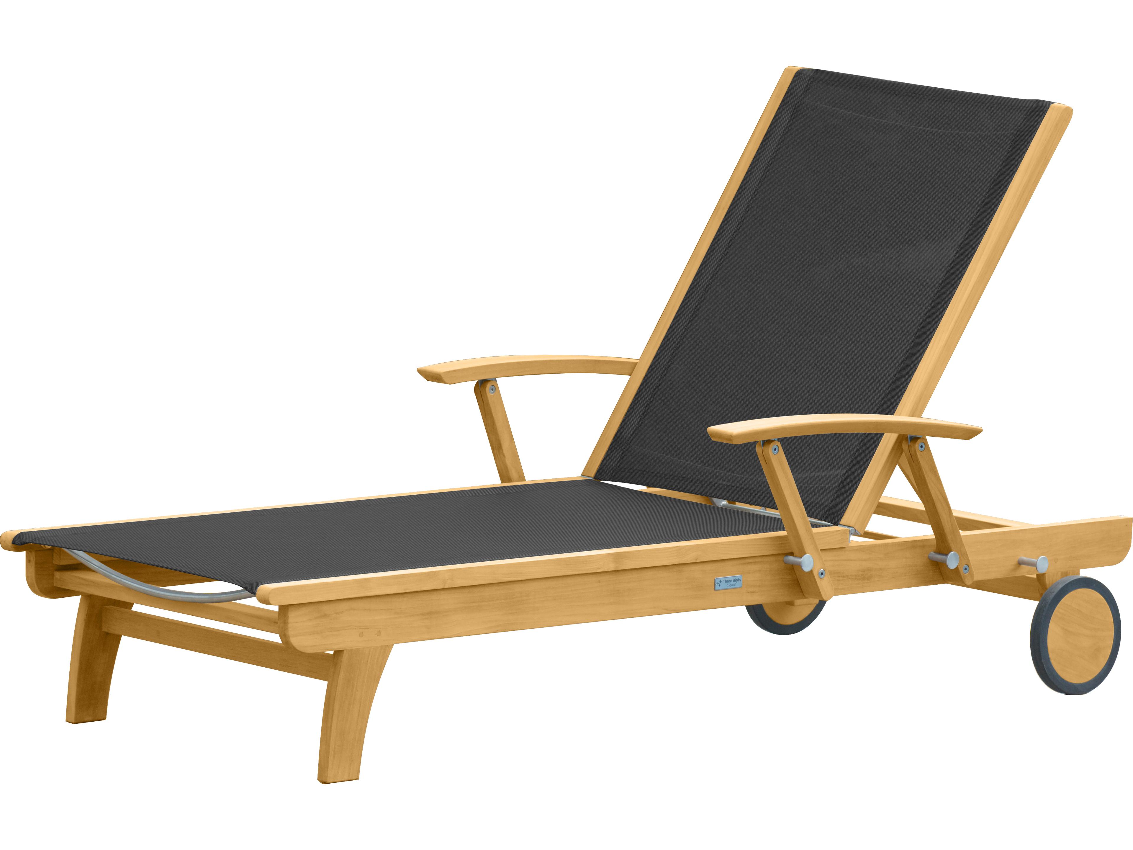 Three Birds Casual Riviera Teak Lounger