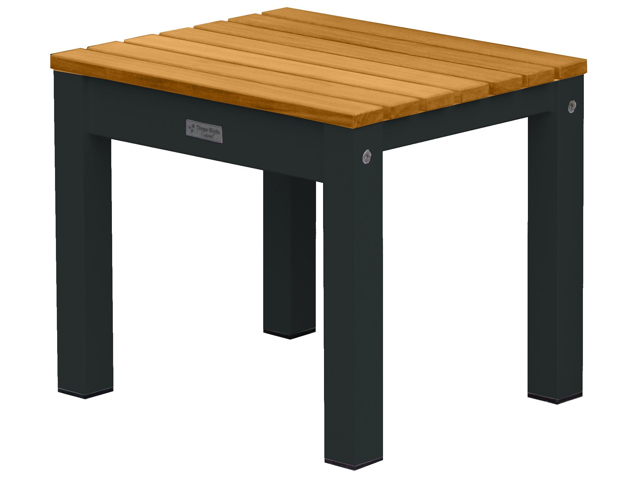 Three Birds Casual SoHo Teak Backless Patio Bench