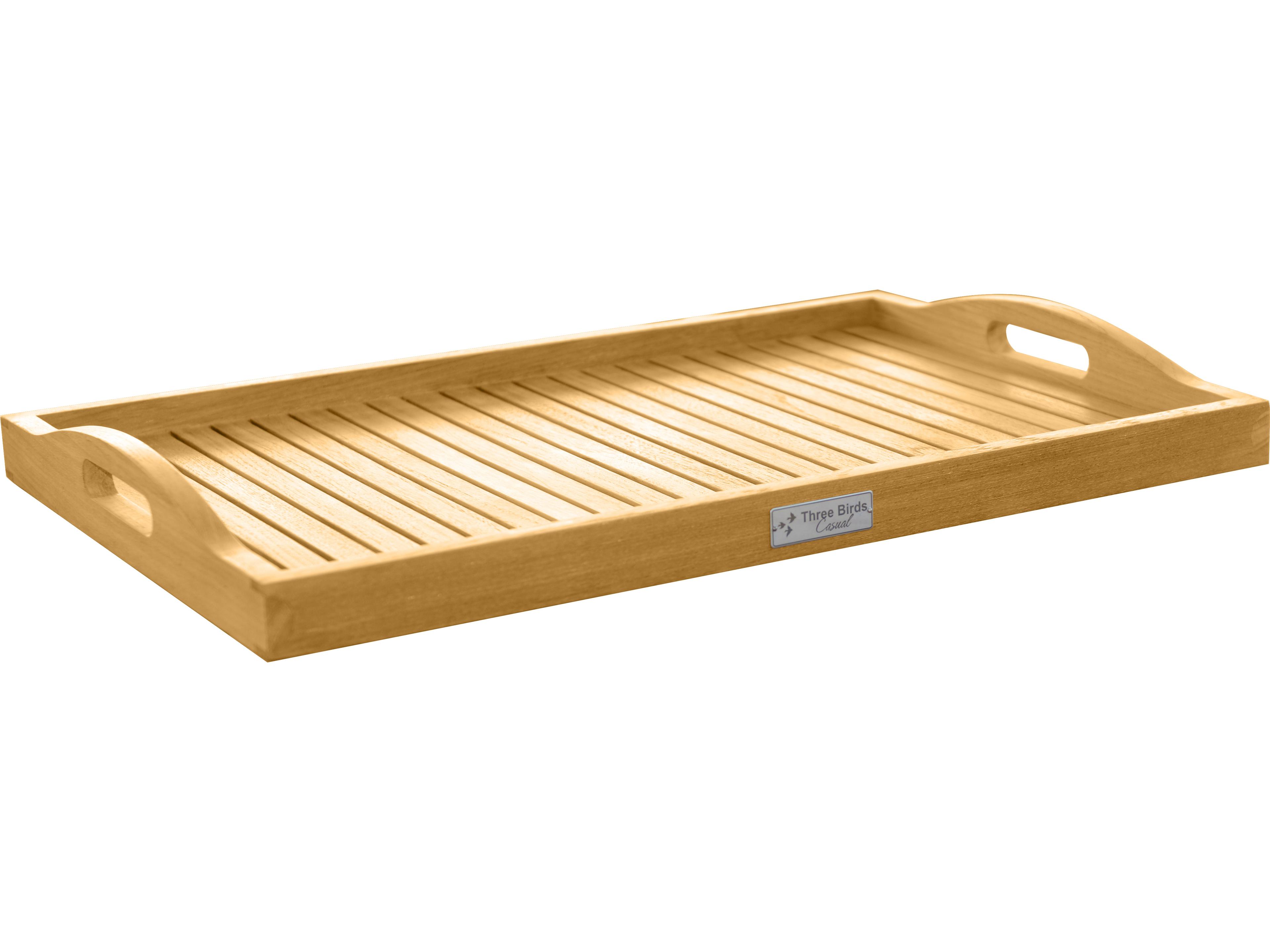 Three Birds Casual Teak Serving Tray