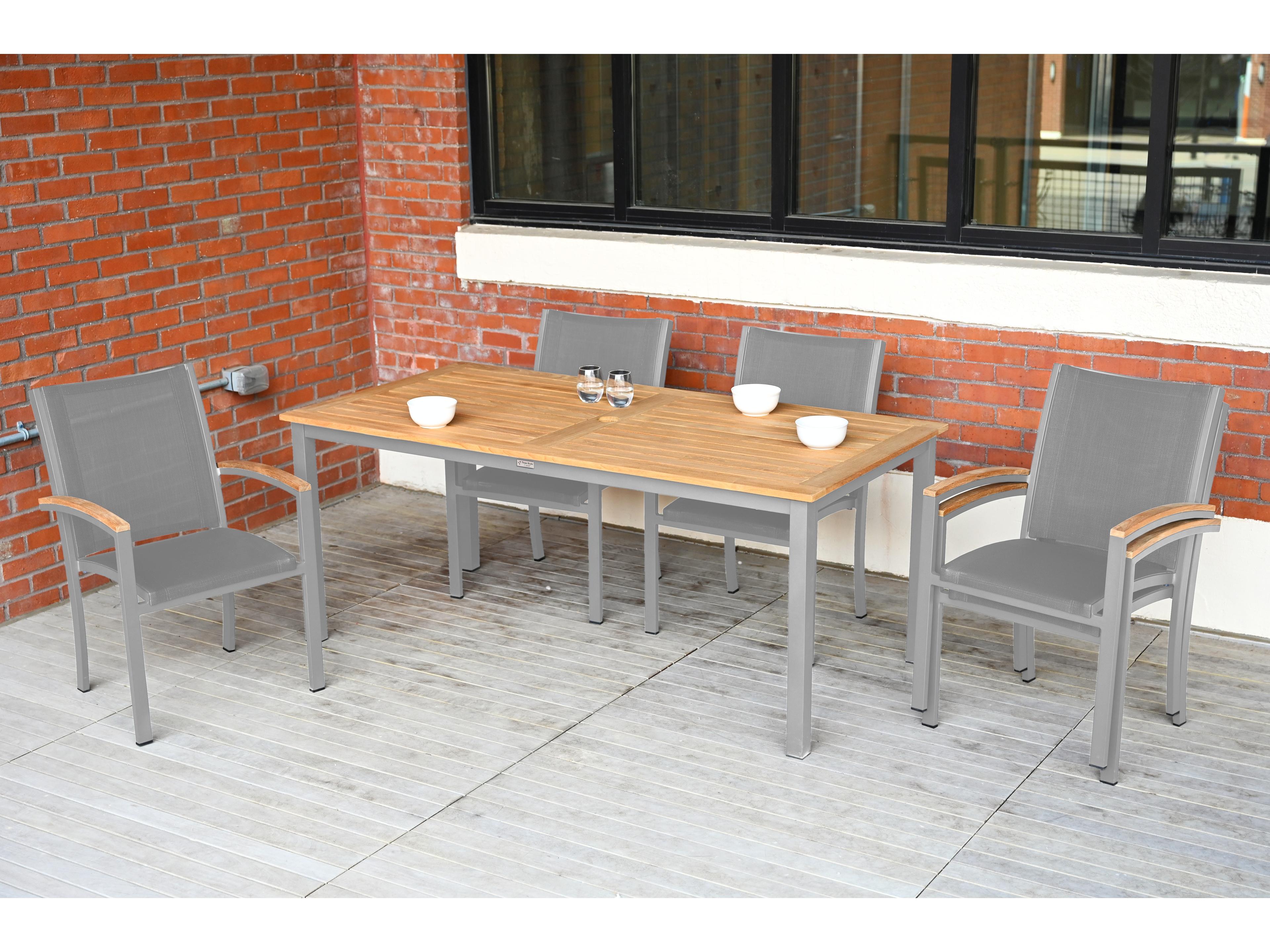 Three Birds Casual Tribeca Metal Sling Dining Chair