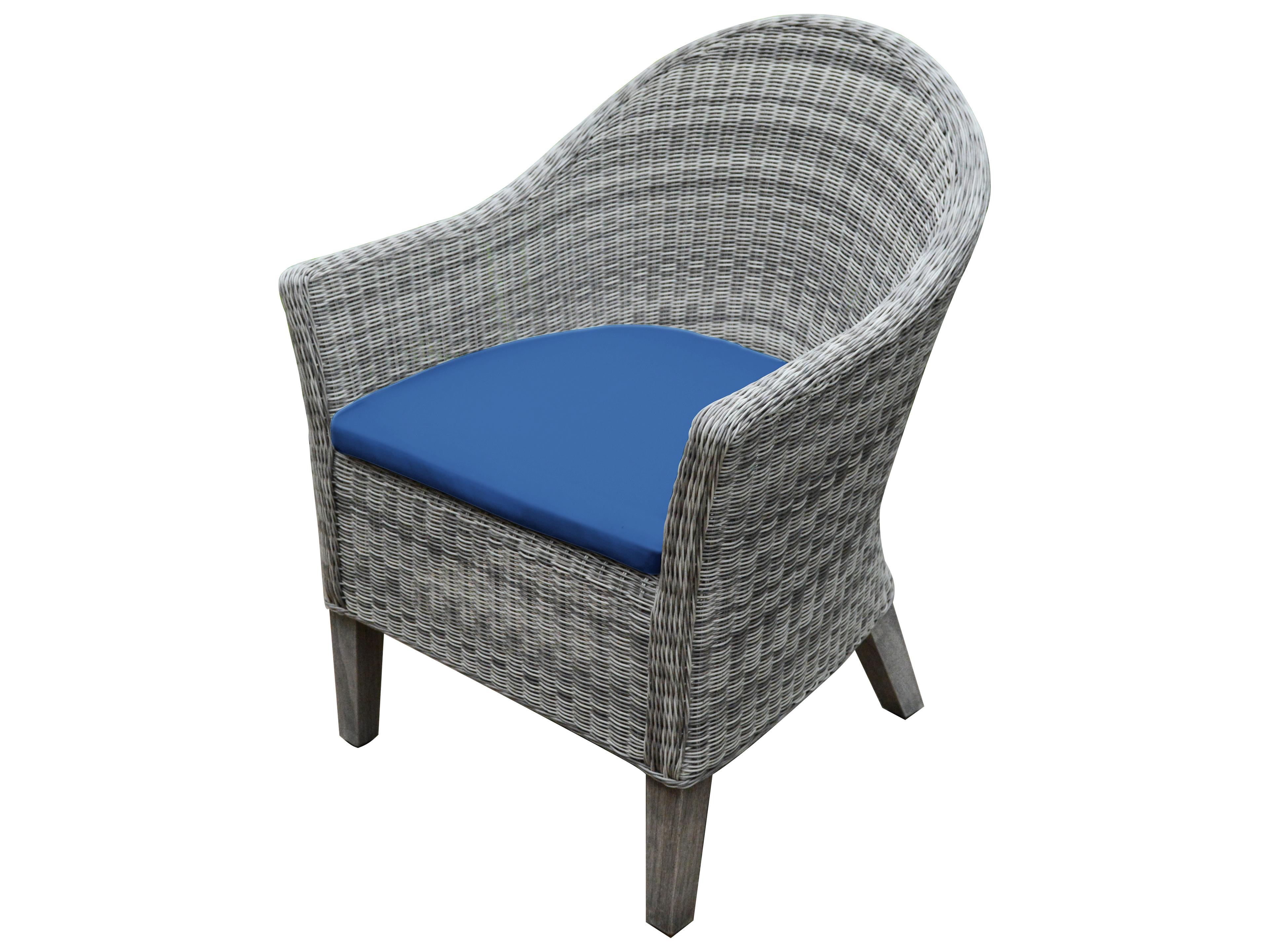 Three Birds Casual Vienna Wicker Outdoor Patio Dining Chair