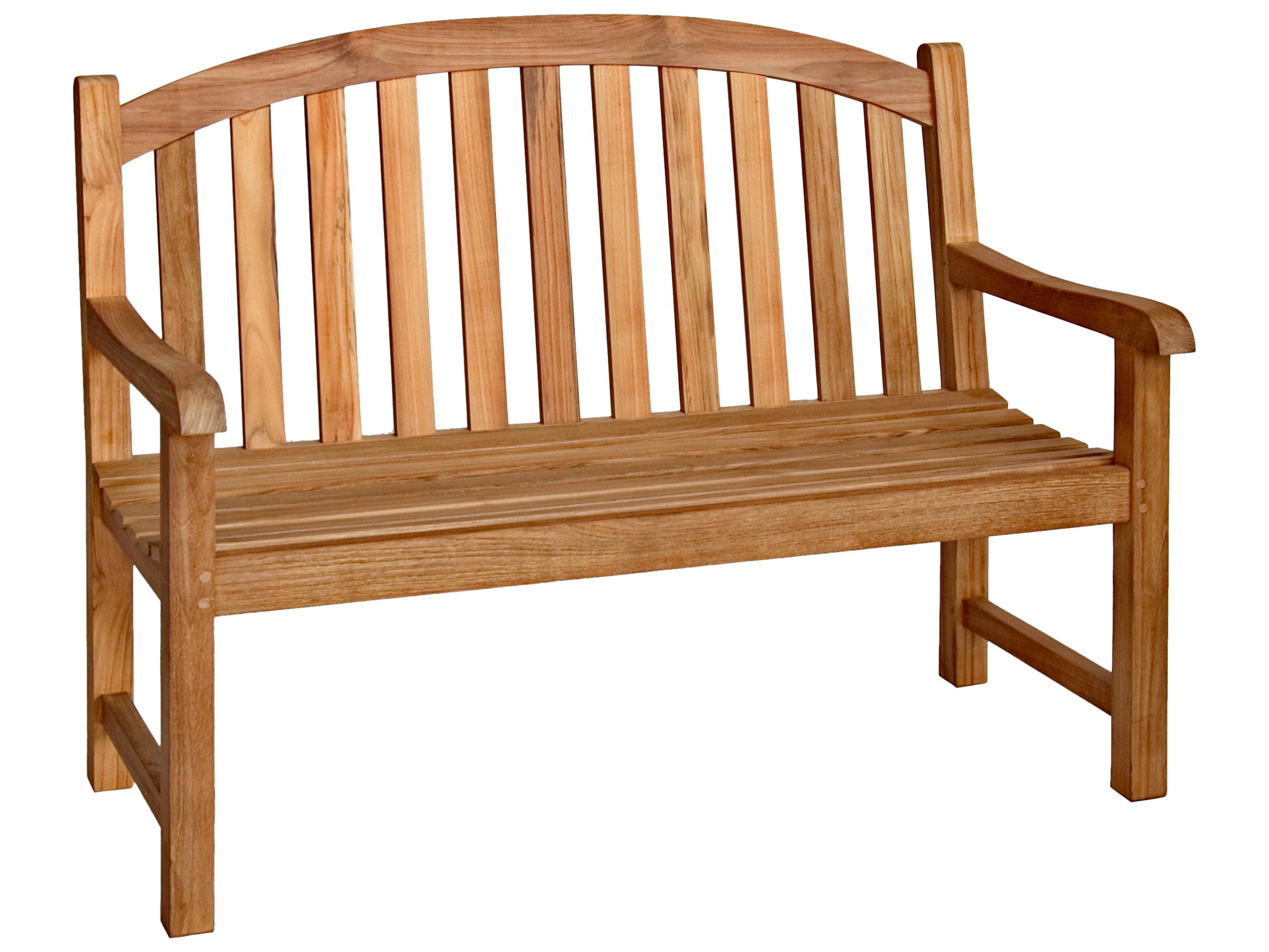 Three Birds Casual Victoria Teak Victoria Garden Outdoor Bench 4 feet