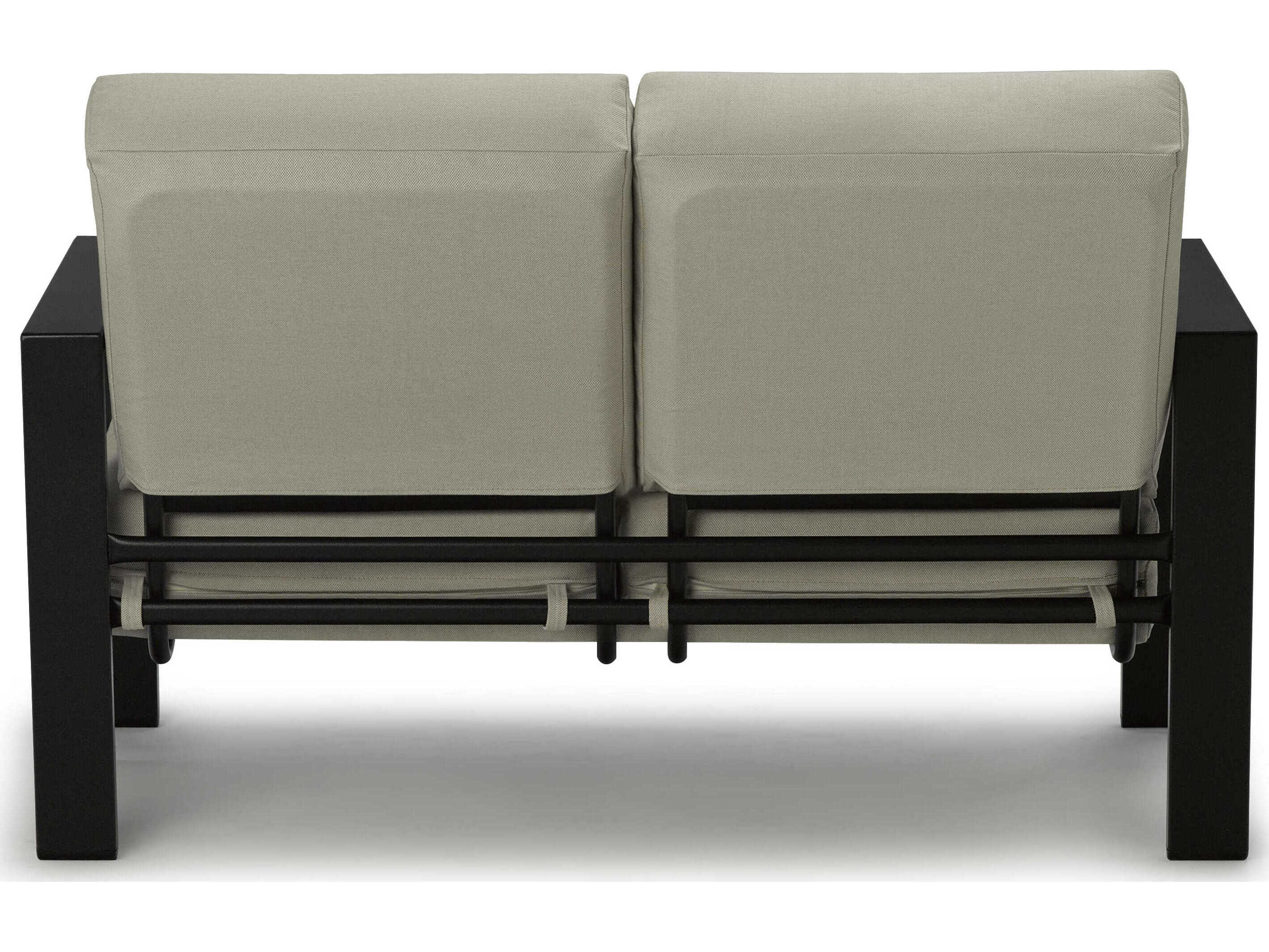 Telescope Casual Larssen Cushion Aluminum Outdoor Loveseat