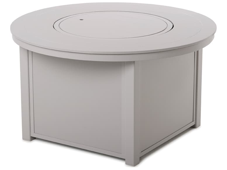 Telescope Casual MGP Aluminum Round Outdoor Patio Fire Pit Table