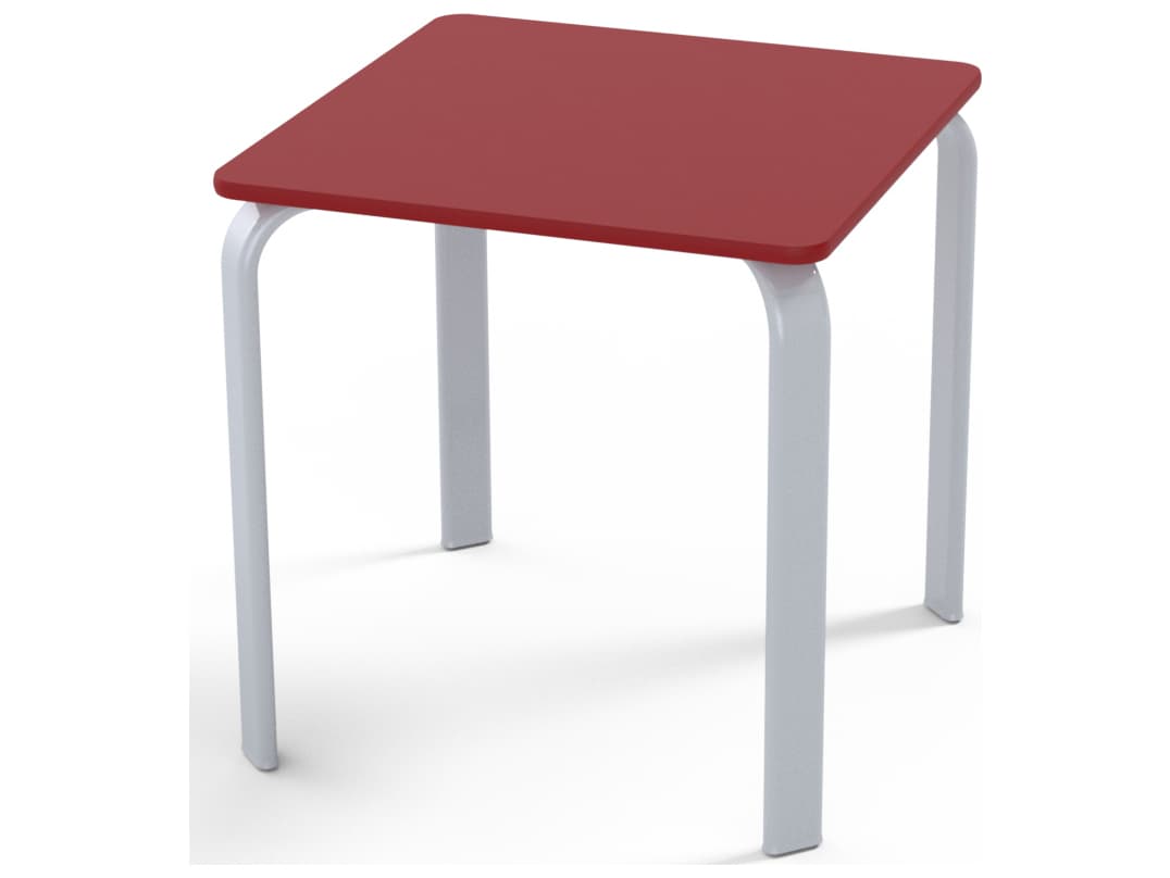 Telescope Casual Marine Grade Polymer Square Outdoor End Table