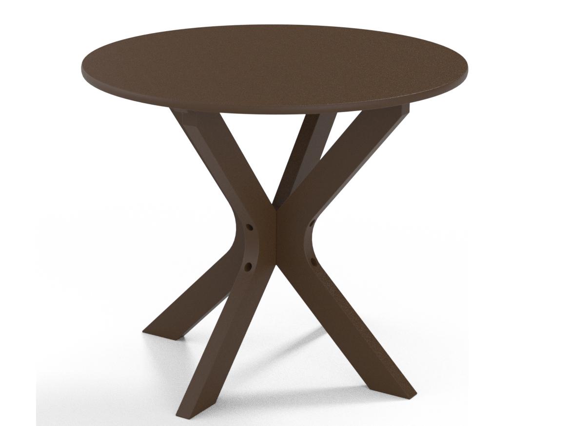 Telescope Casual Wexler Marine Grade Polymer Round Patio End Table