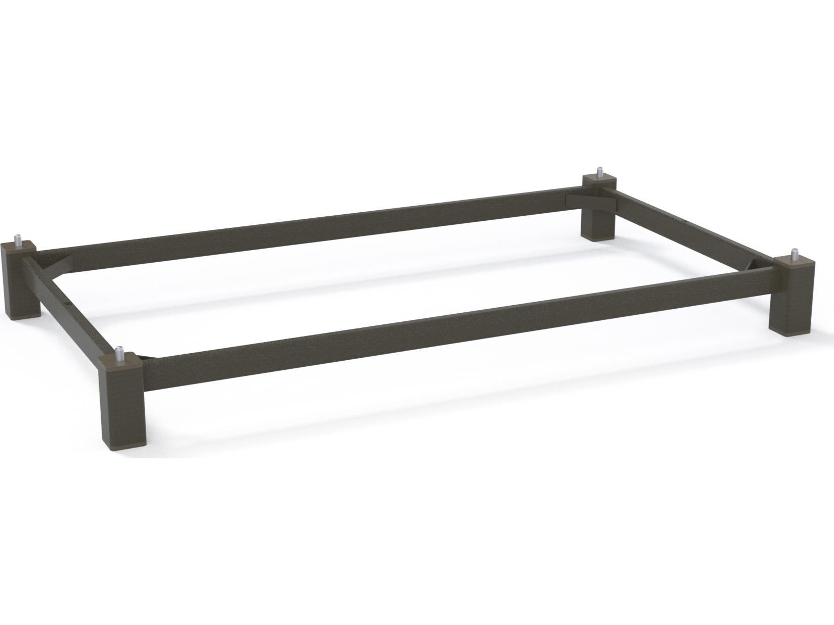 Telescope Casual Fire Pit Table Aluminum Dining Height Lift Kit