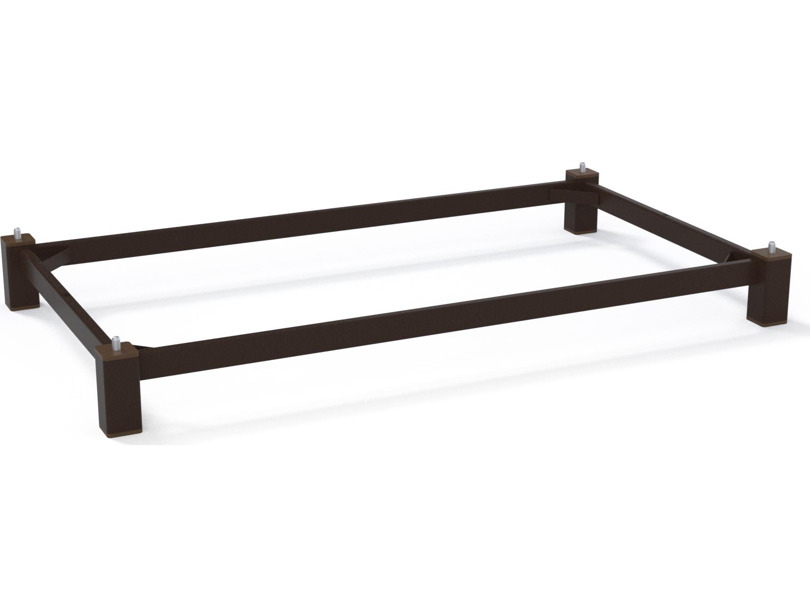 Telescope Casual Fire Pit Table Aluminum Dining Height Lift Kit