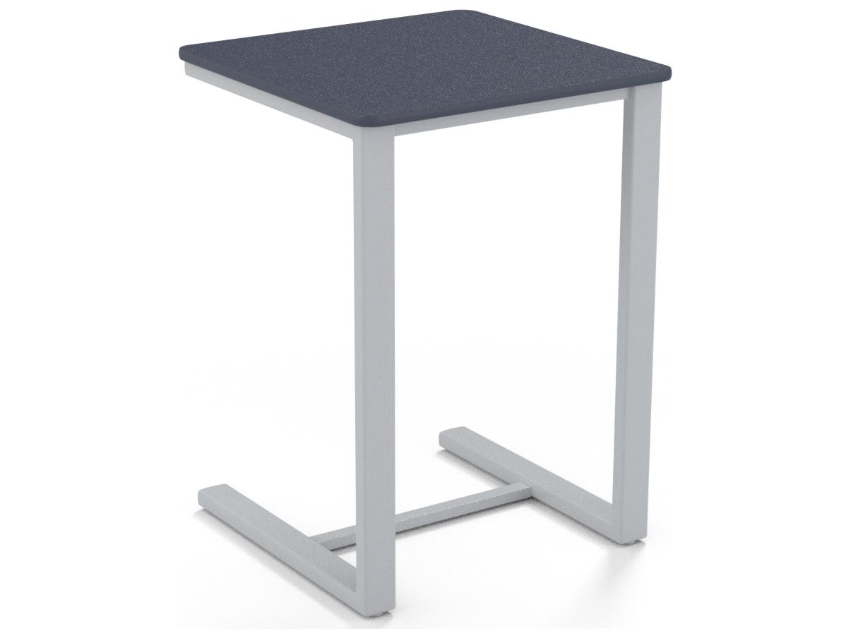 Telescope Casual Marine Grade Polymer Square Outdoor Side Table