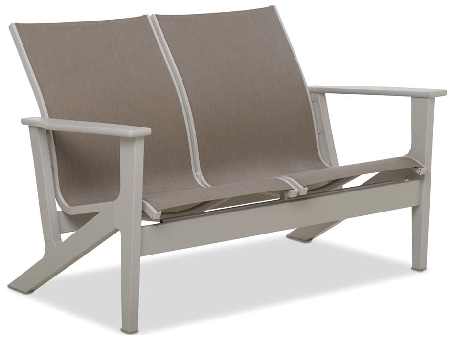 Telescope Casual Wexler Marine Grade Polymer Sling Outdoor Patio Loveseat