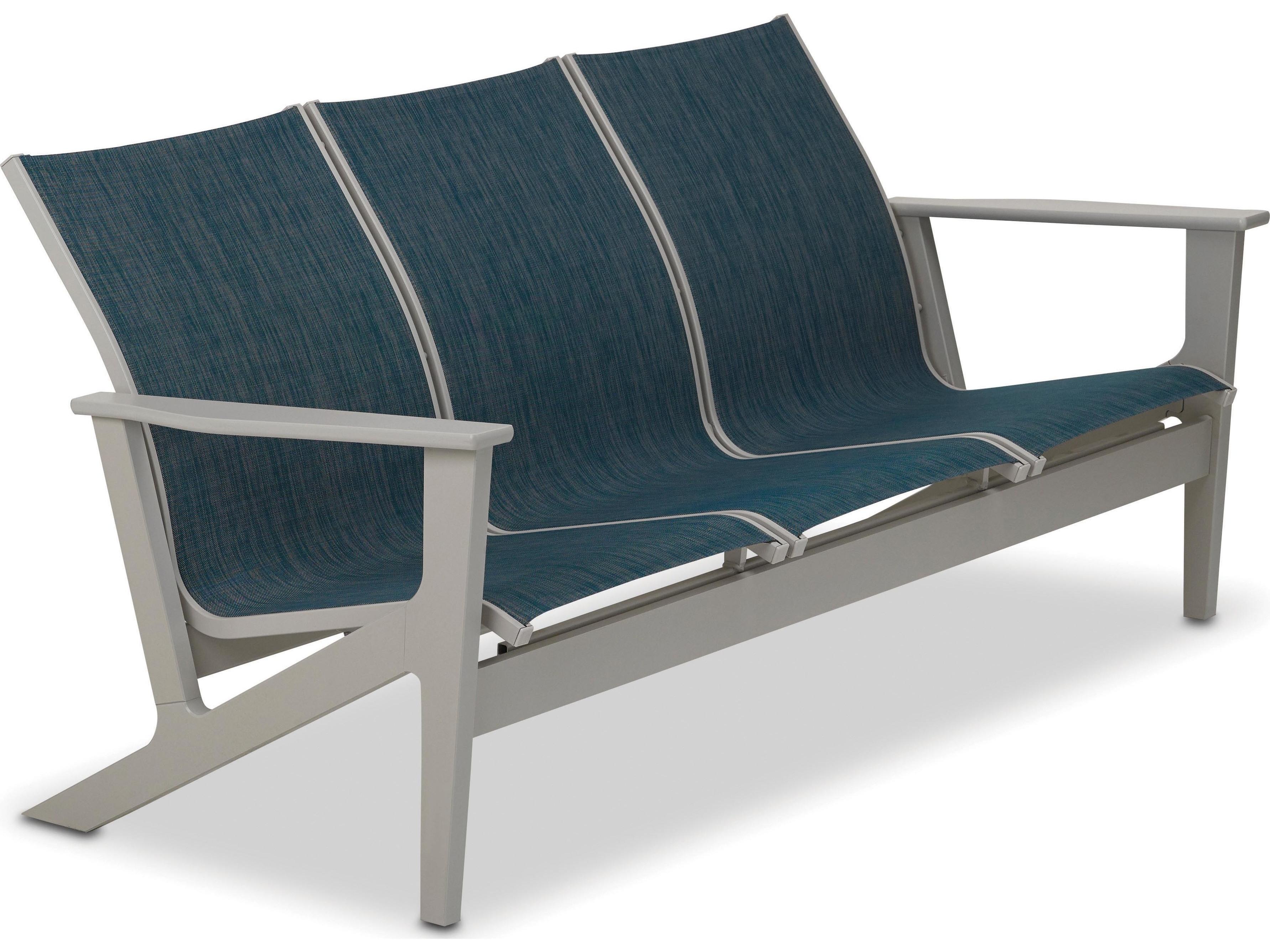 Telescope Casual Wexler Marine Grade Polymer Sling Outdoor Patio Sofa