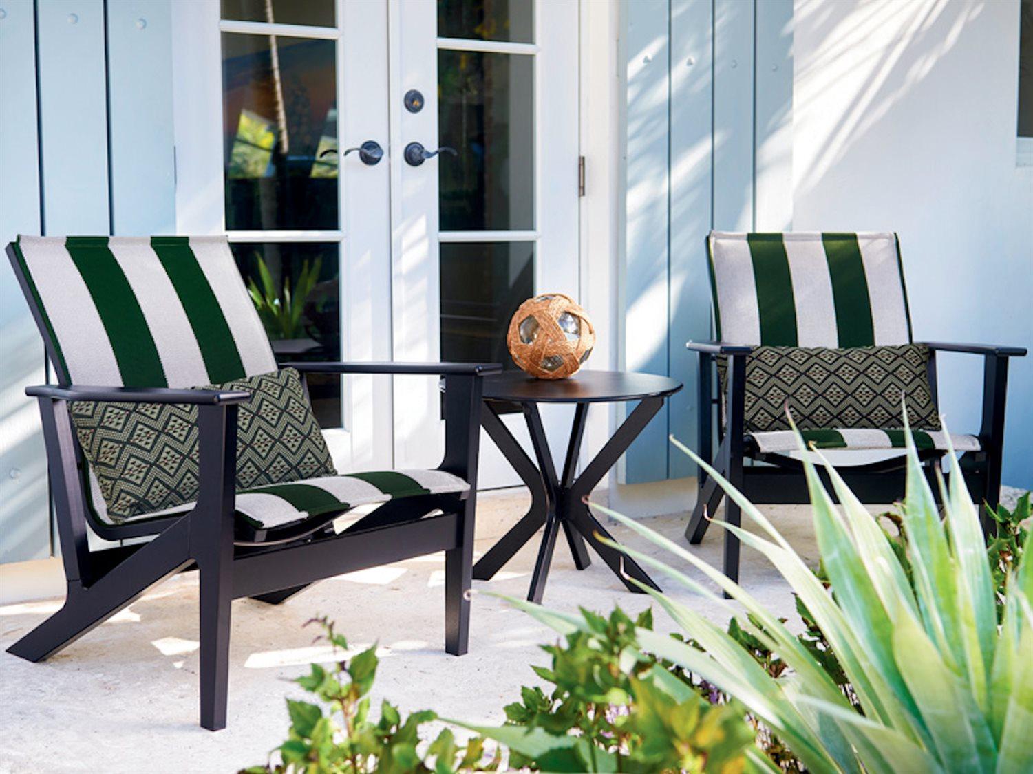 Telescope Casual Wexler Marine Grade Polymer Sling Outdoor Lounge Chair