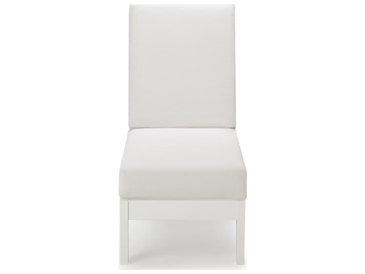 Telescope Casual Leeward Marine Grade Polymer Three Position Lay Flat Armless Patio Chaise Lounge