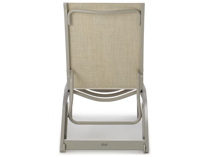 Telescope Casual Dune Mgp Sling Recycled Plastic Stacking Armless Outdoor Patio Chaise with Wheels