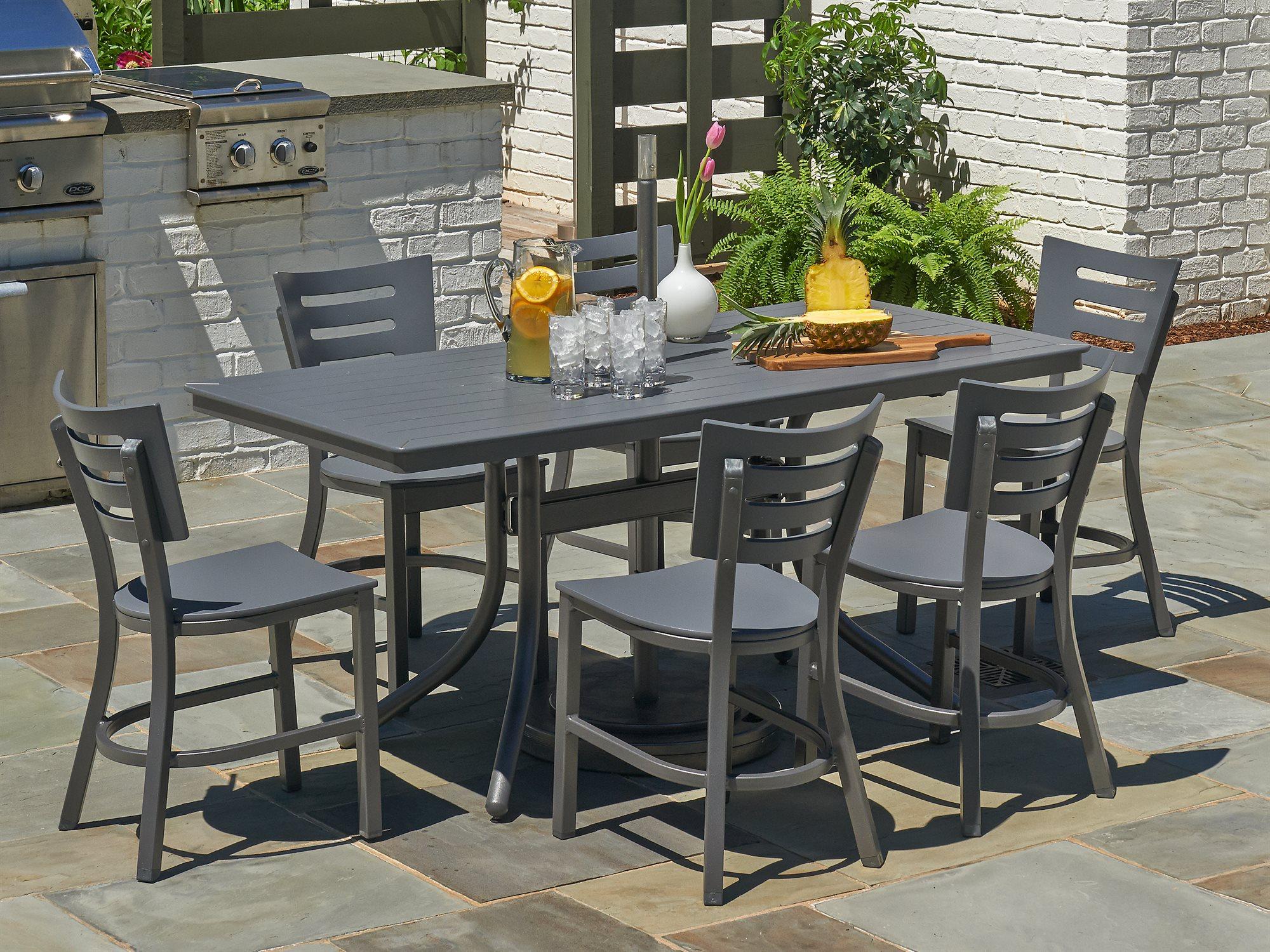 Telescope Casual Avant MGP Aluminum Outdoor Dining Set