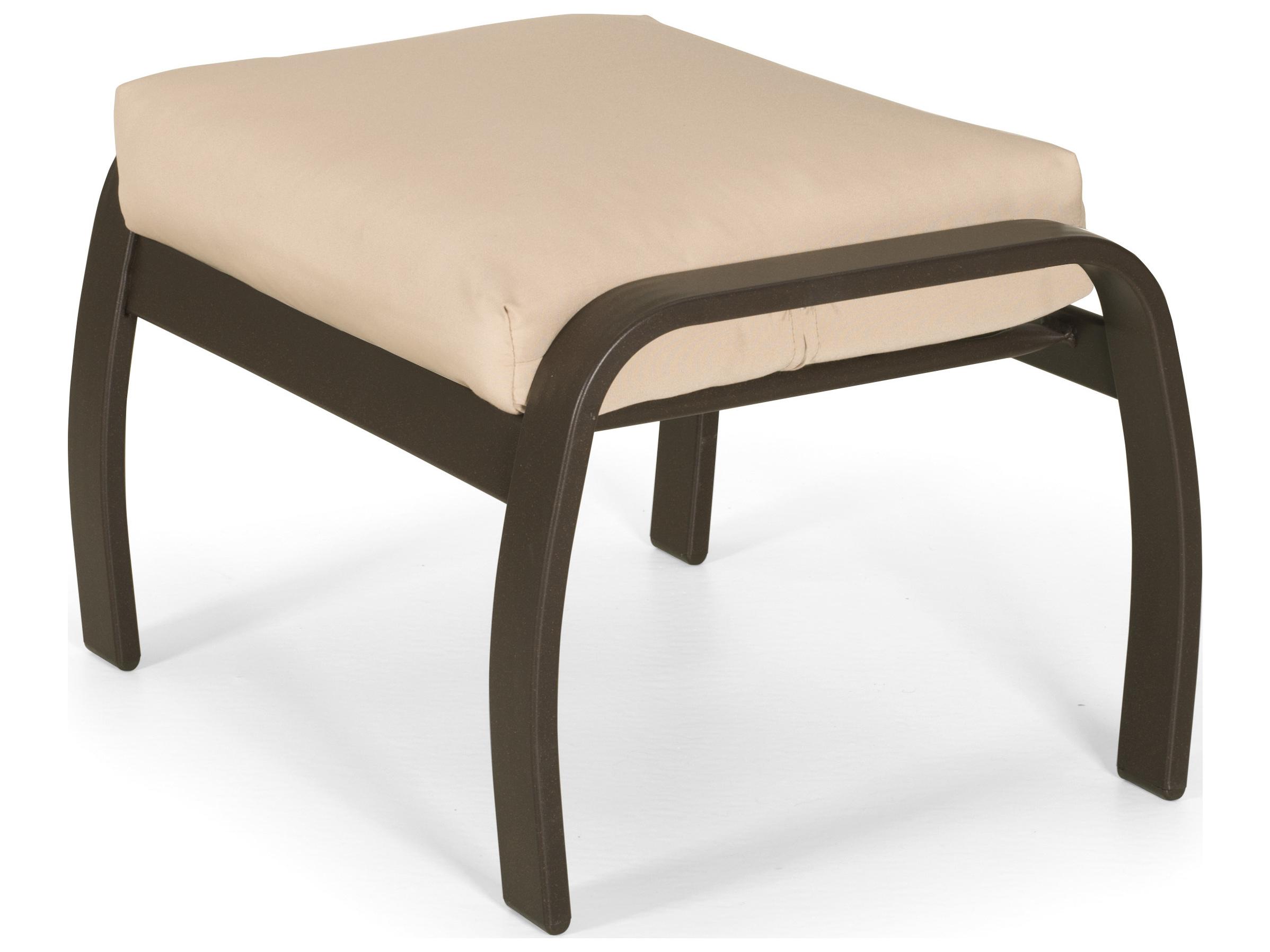 Telescope Casual Belle Isle Cushion Aluminum Outdoor Ottoman