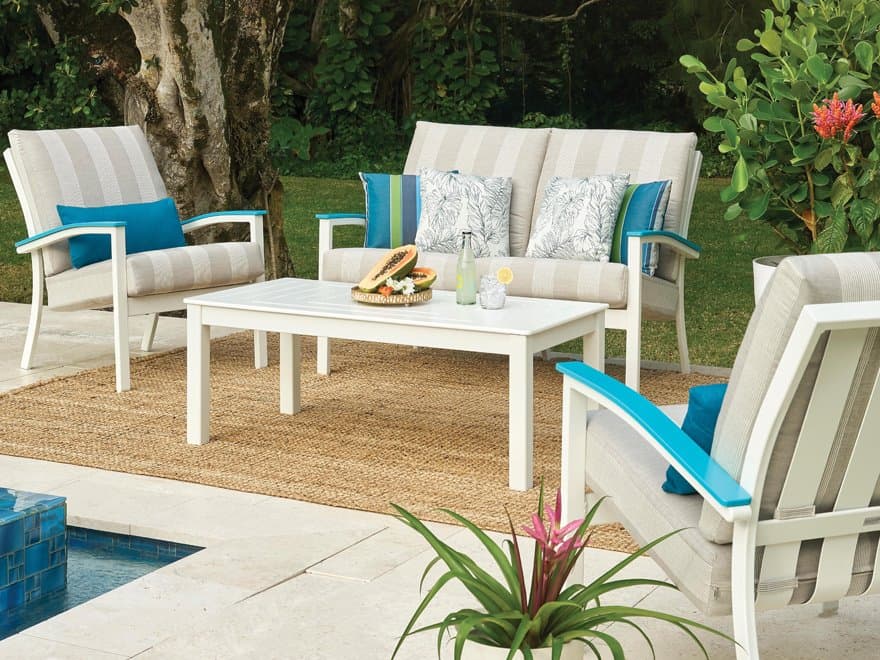 Telescope Casual Bazza Cushion Aluminum Lounge Set