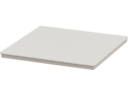 Telescope Casual Origins Marine Grade Polymer Square Table Top with Umbrella Hole