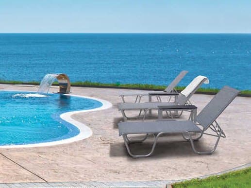 Telescope Casual Gardenella Sling Aluminum Outdoor Lounge Set