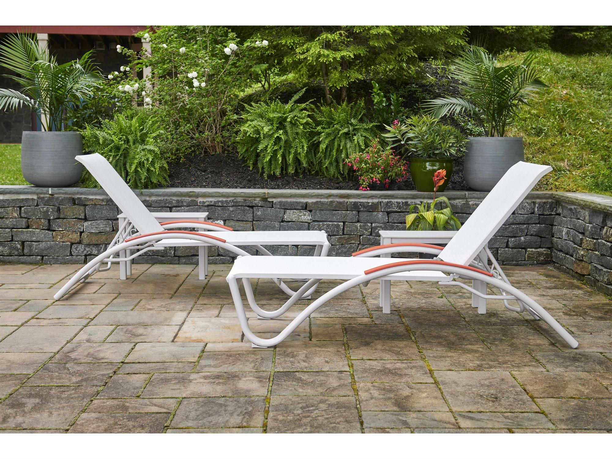 Telescope Casual Helios Sling Aluminum Outdoor Lounge Set