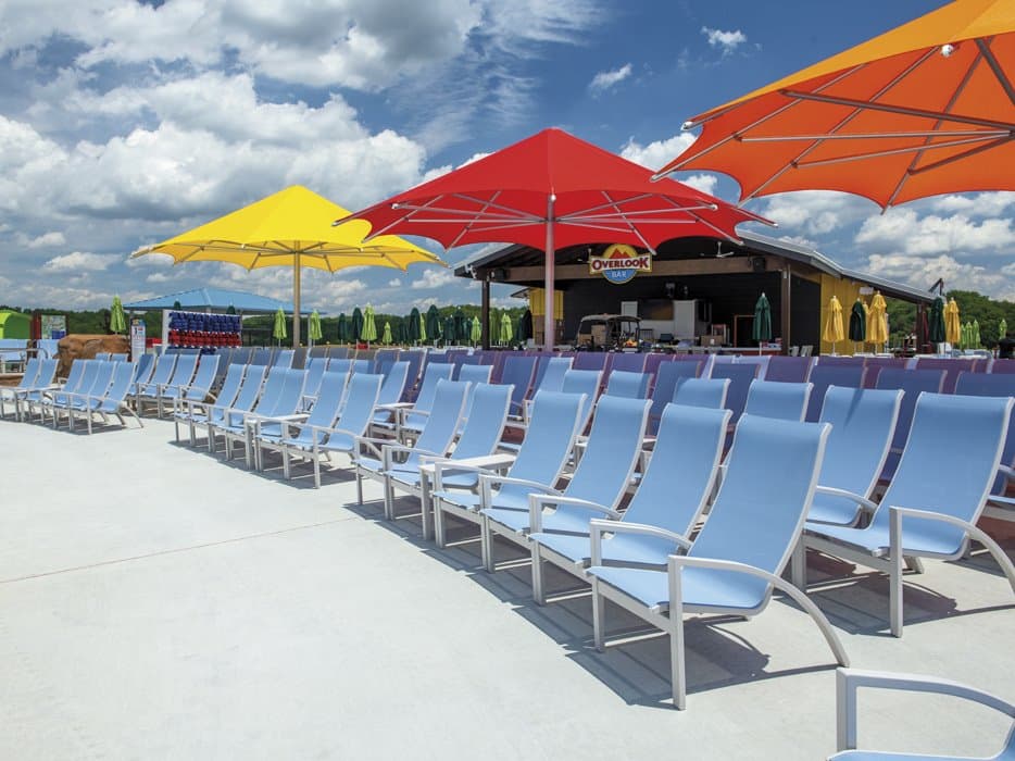 Telescope Casual Kendall Sling Aluminum Lounge Set