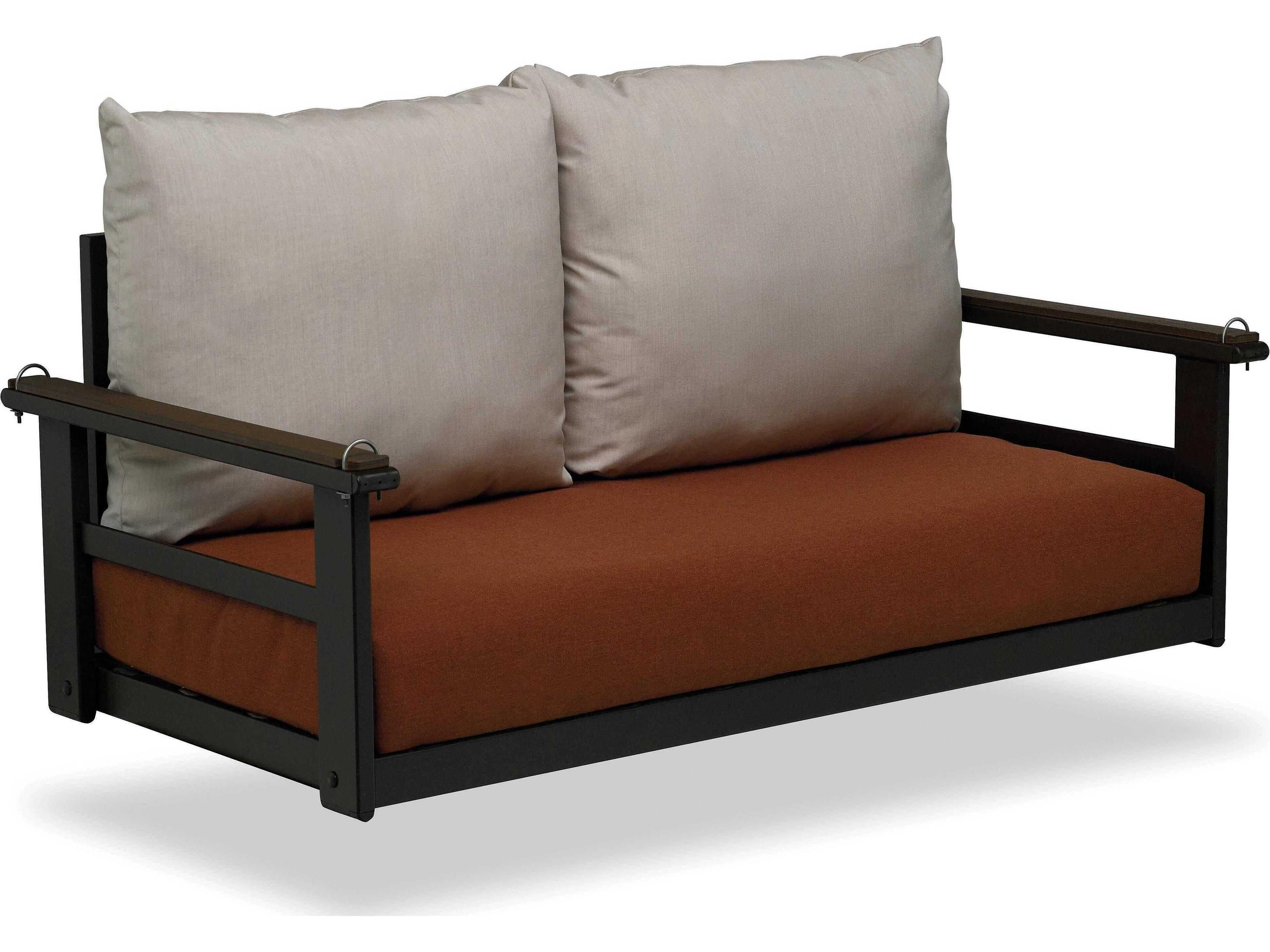 Telescope Casual Porch Marine Grade Polymer Cushion Outdoor Patio Swing