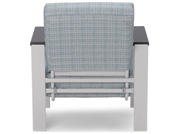 Telescope Casual Larssen Cushion Aluminum Lounge Chair with Polymer Arms