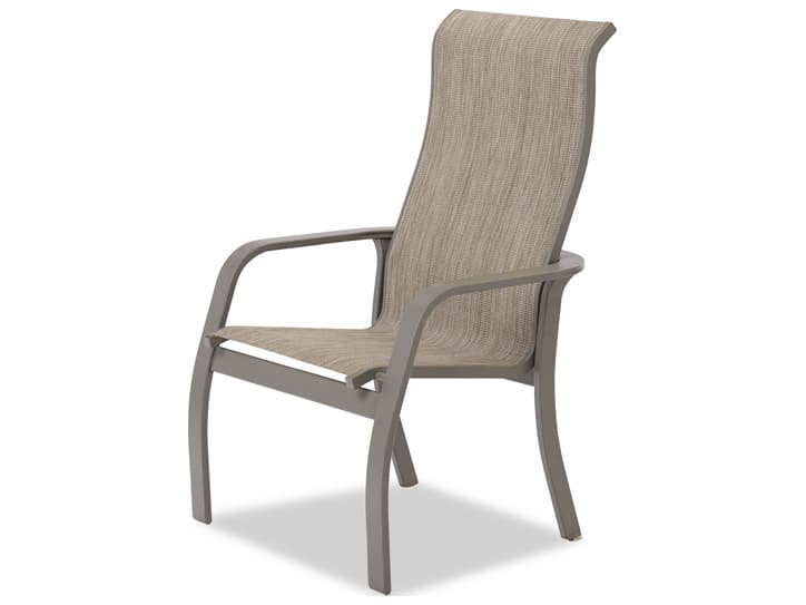 Telescope Casual Soho Sling Aluminum Stacking Supreme Arm Chair