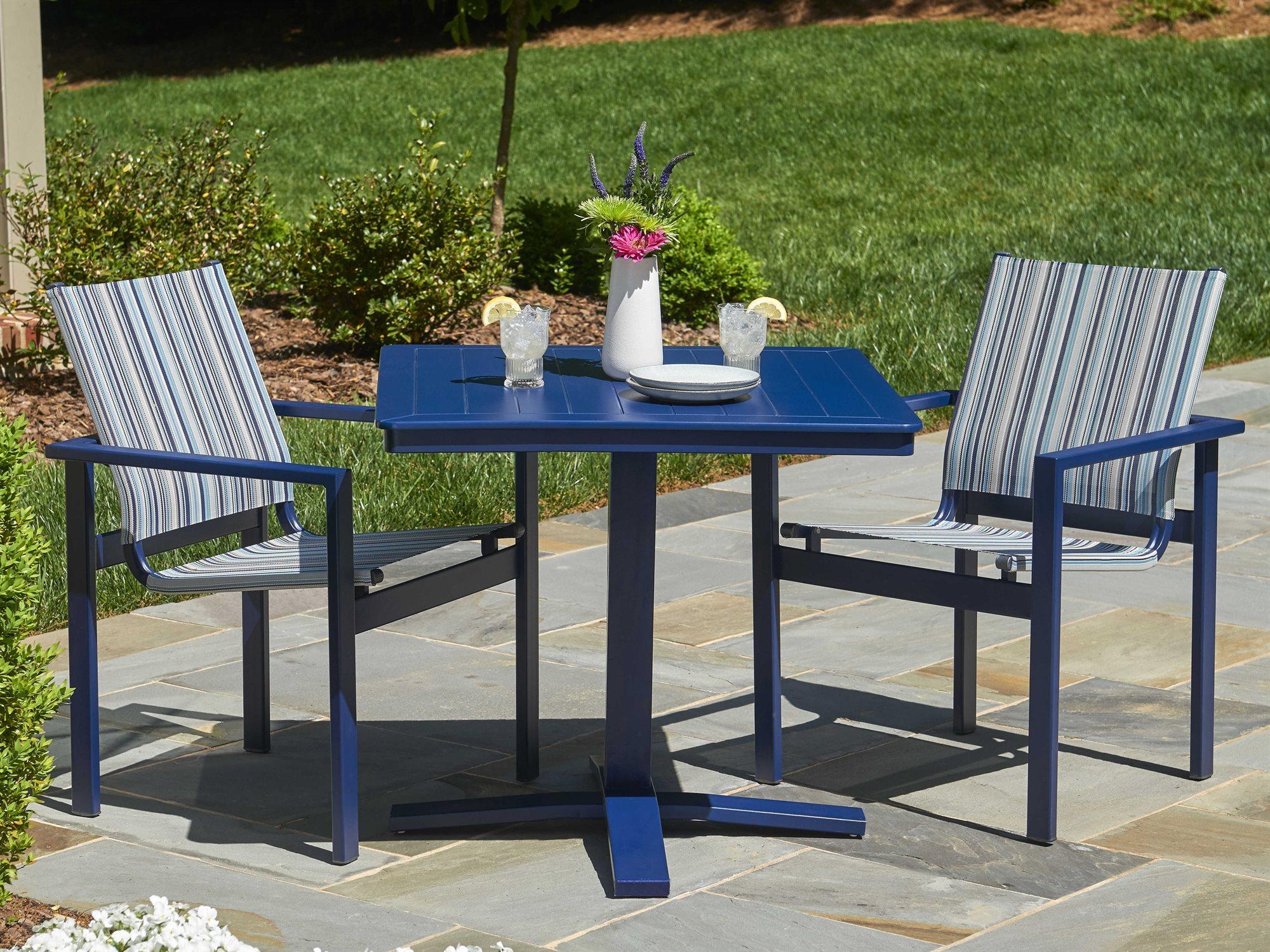 Telescope Casual Tribeca Sling Aluminum Patio Dining Set
