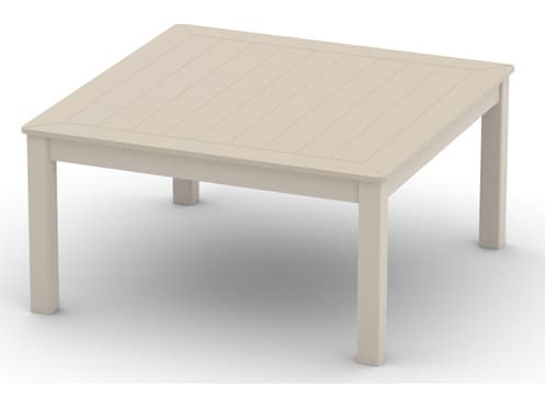 Telescope Casual Marine Grade Polymer Square Coffee Height Table