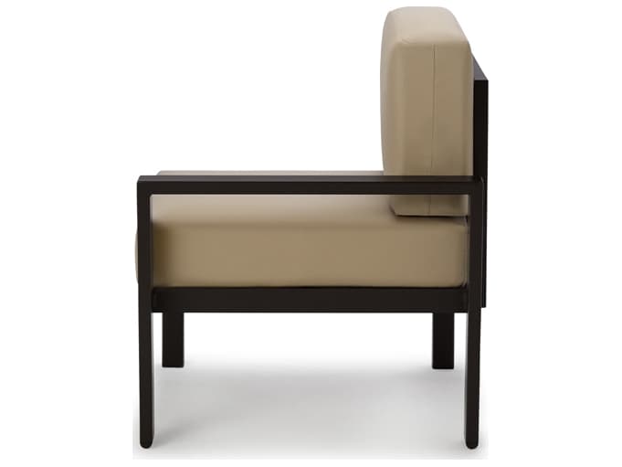 Telescope Casual Larssen Cushion Aluminum End/Arm Section Outdoor Patio Lounge Chair