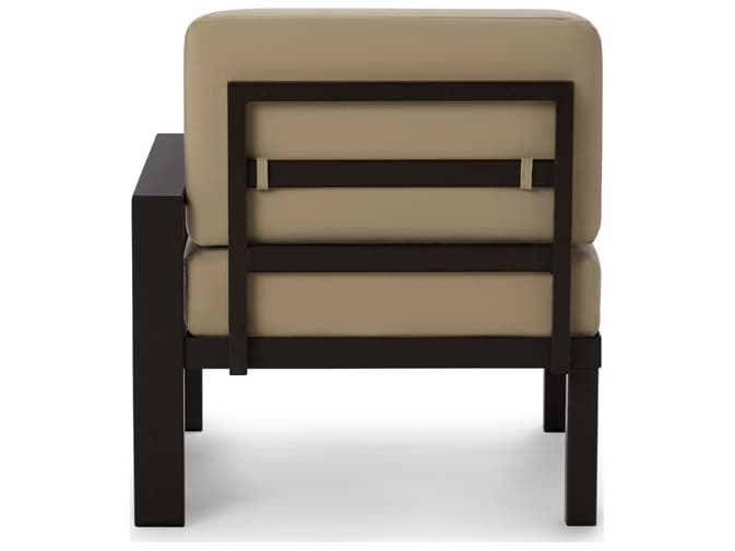 Telescope Casual Larssen Cushion Aluminum End/Arm Section Outdoor Patio Lounge Chair