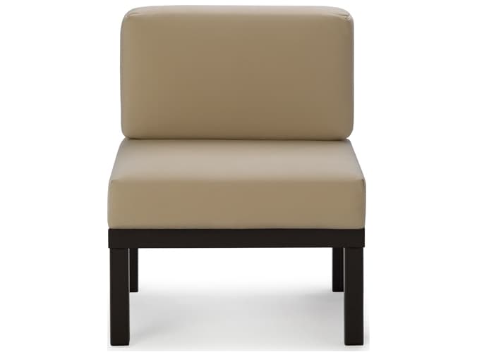 Telescope Casual Larssen Cushion Aluminum Modular Patio Lounge Chair