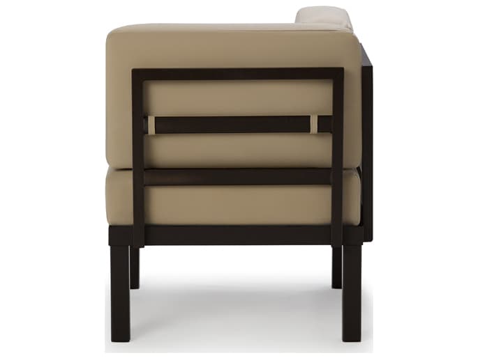 Telescope Casual Larssen Cushion Aluminum Square Corner Outdoor Lounge Chair