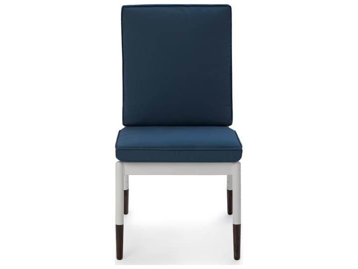 Telescope Casual Welles Cushion Aluminum Cafe Side Chair