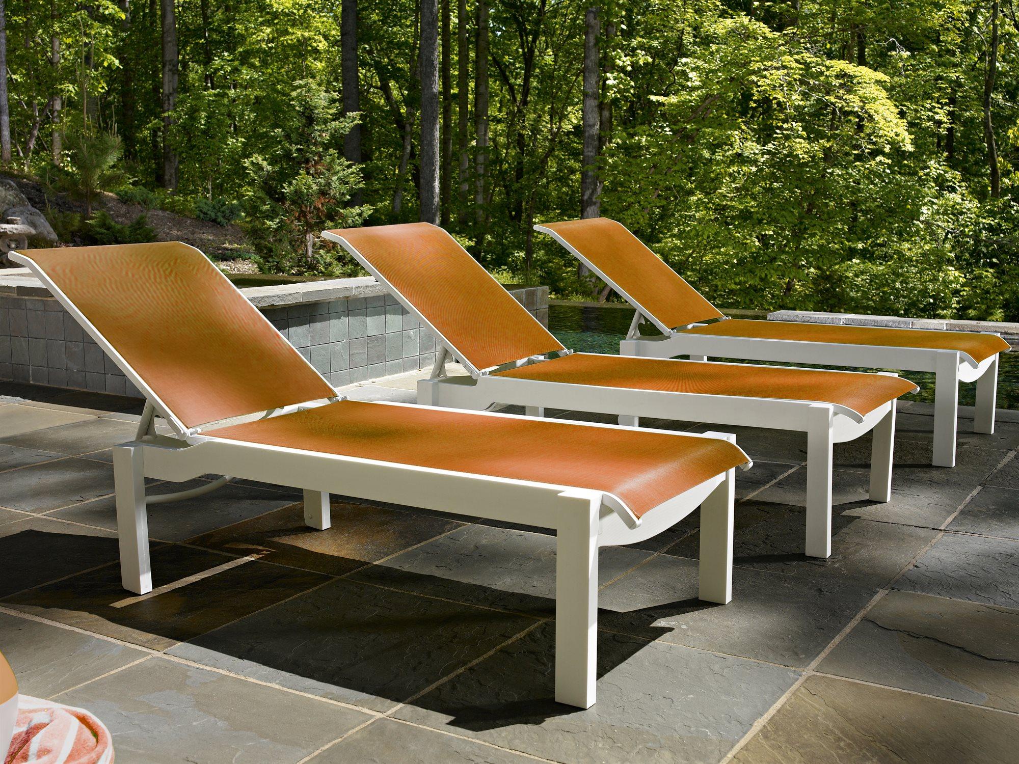 Telescope Casual Leeward Marine Grade Polymer Sling Outdoor Lounge Set