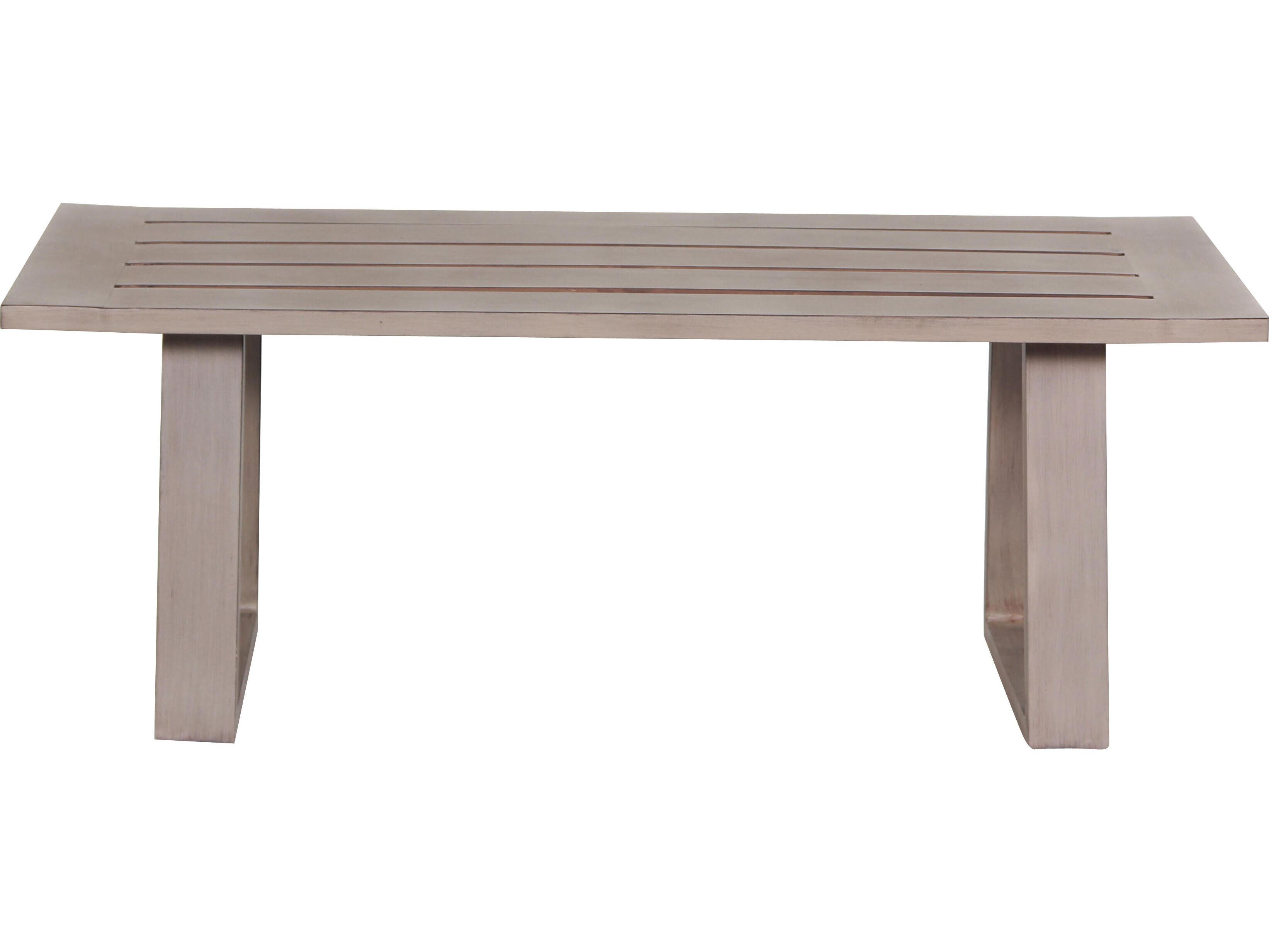 Teva Aruba Aluminum Rectangular Coffee Table