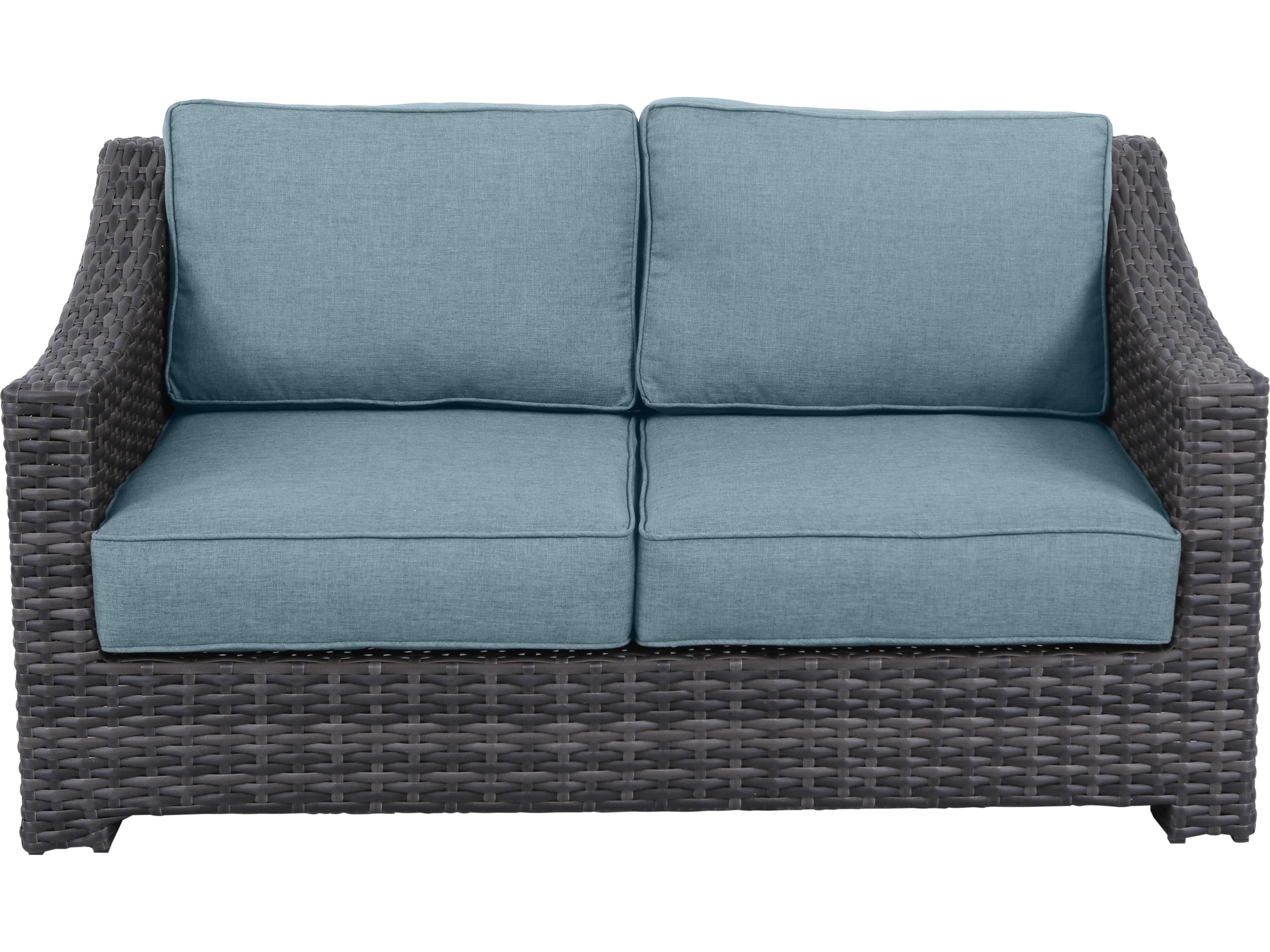 Teva Bora Wicker Cushion Loveseat