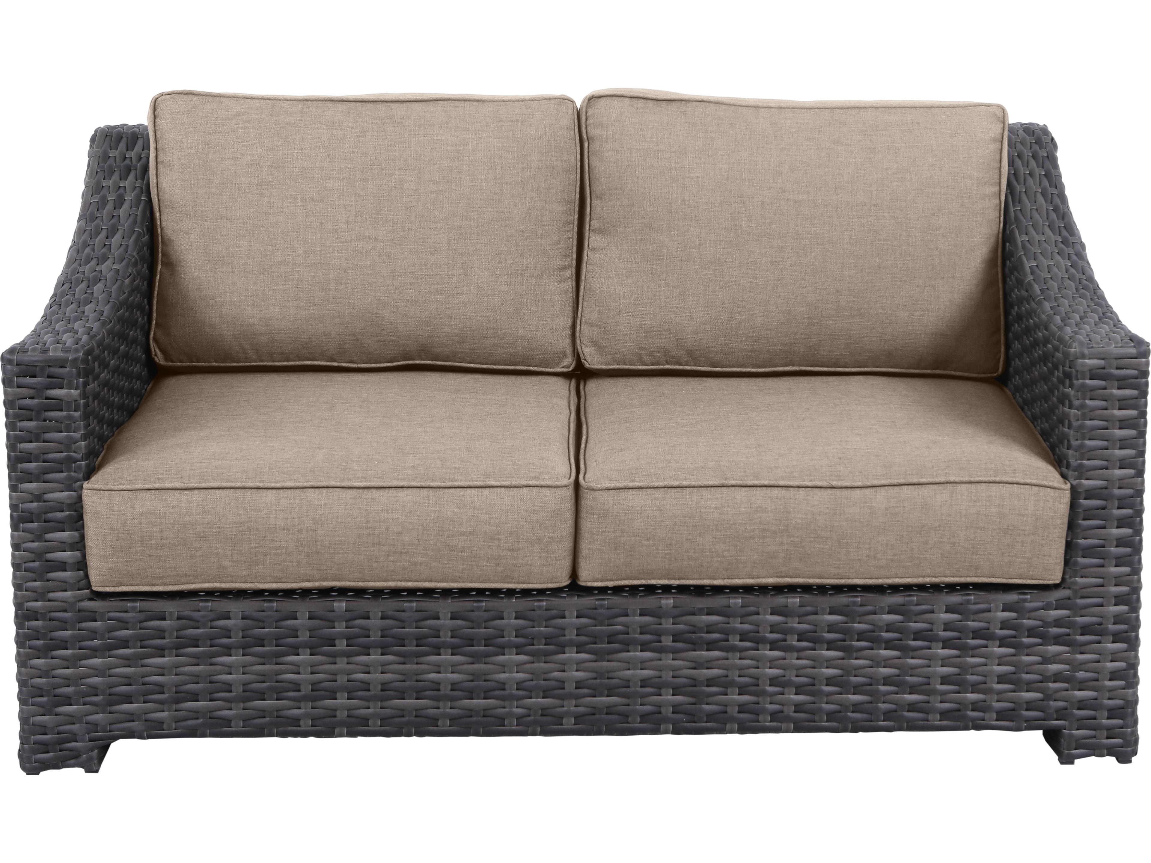 Teva Bora Wicker Cushion Loveseat