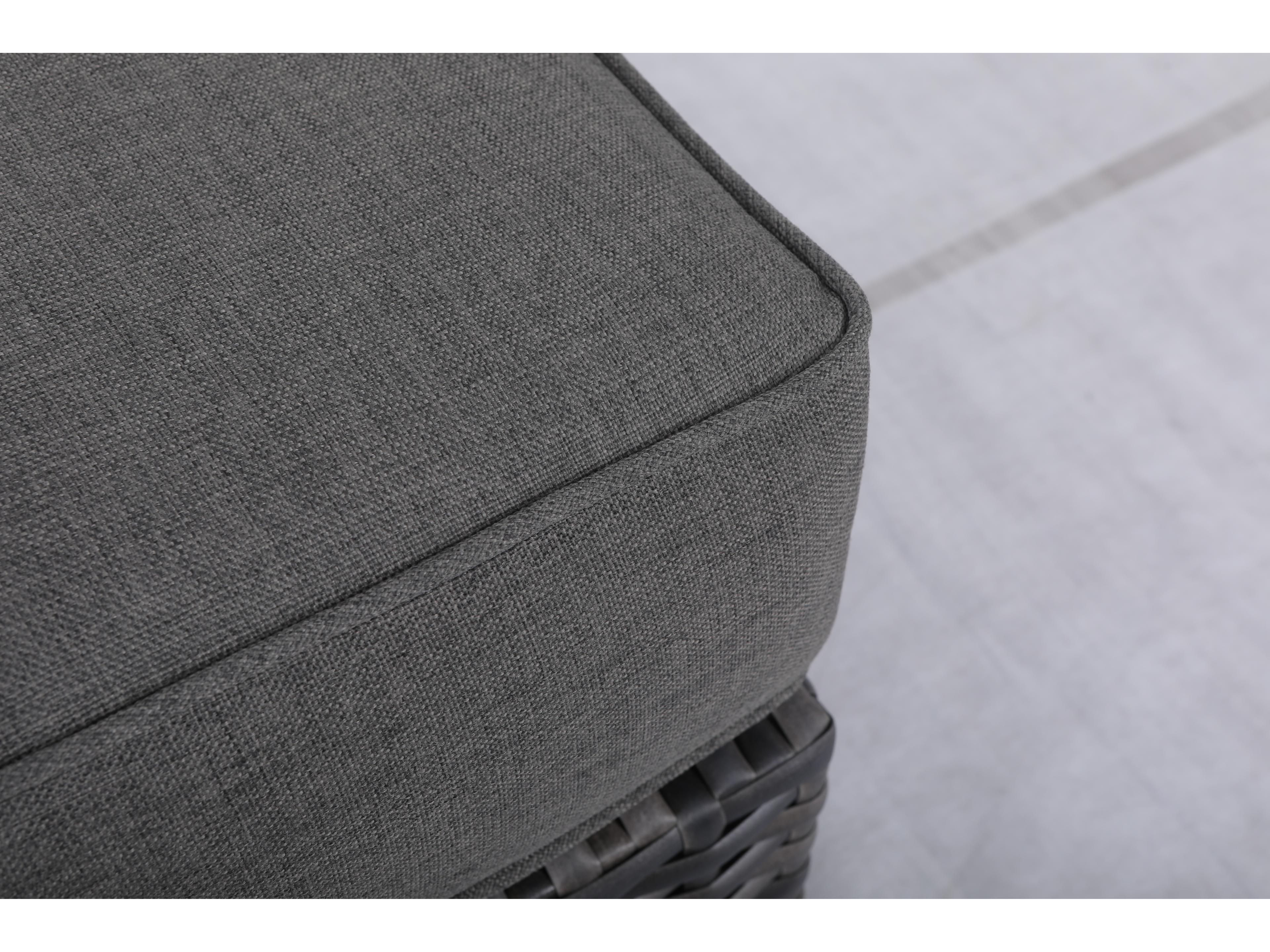 Teva Bora Bora Wicker Rattan Outdoor Ottoman