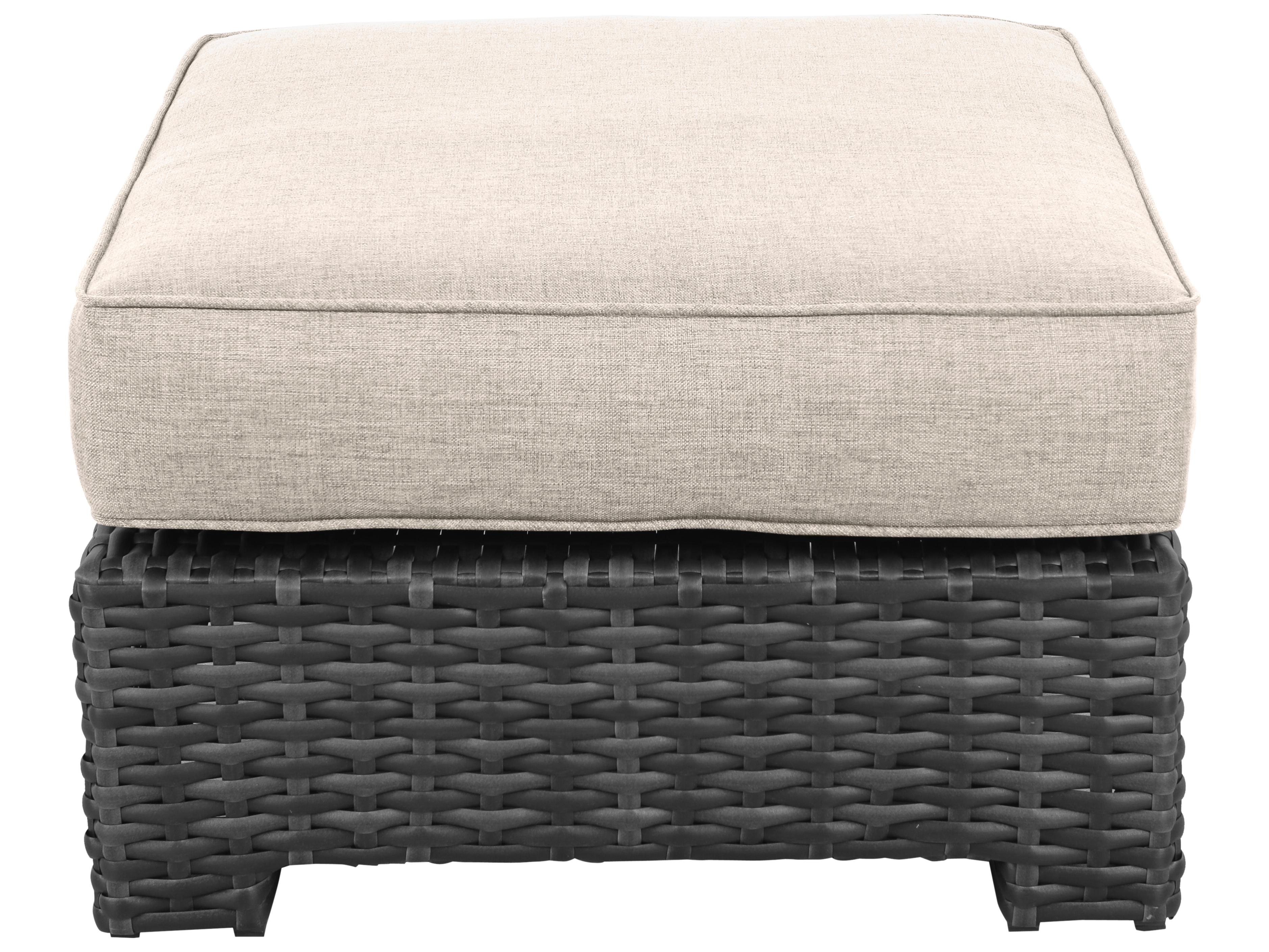 Teva Bora Wicker Cushion Ottoman